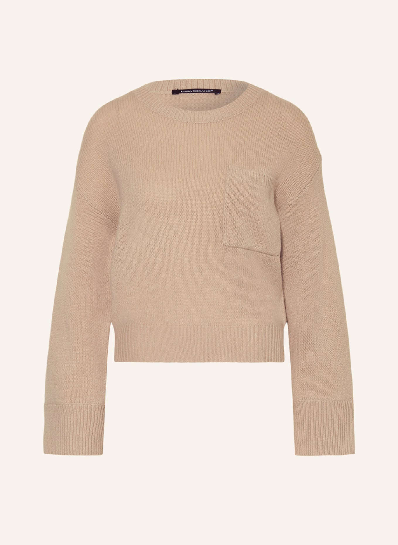 LUISA CERANO Sweater, Color: BEIGE (Image 1)