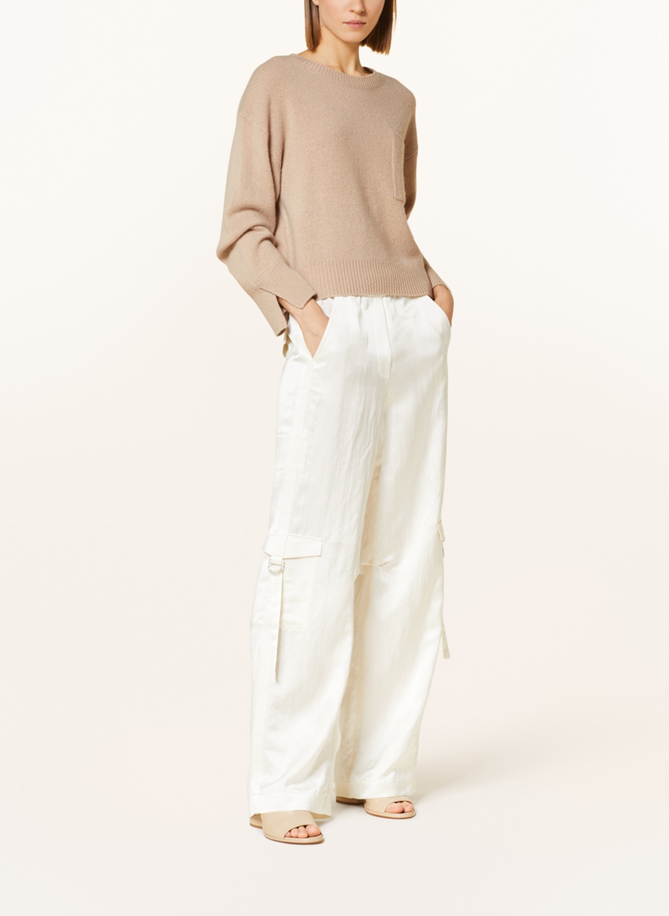 LUISA CERANO Sweater, Color: BEIGE (Image 2)