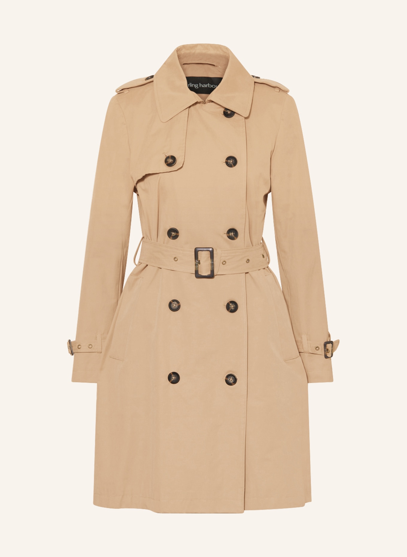 darling harbour Trench coat, Color: CAMEL (Image 1)
