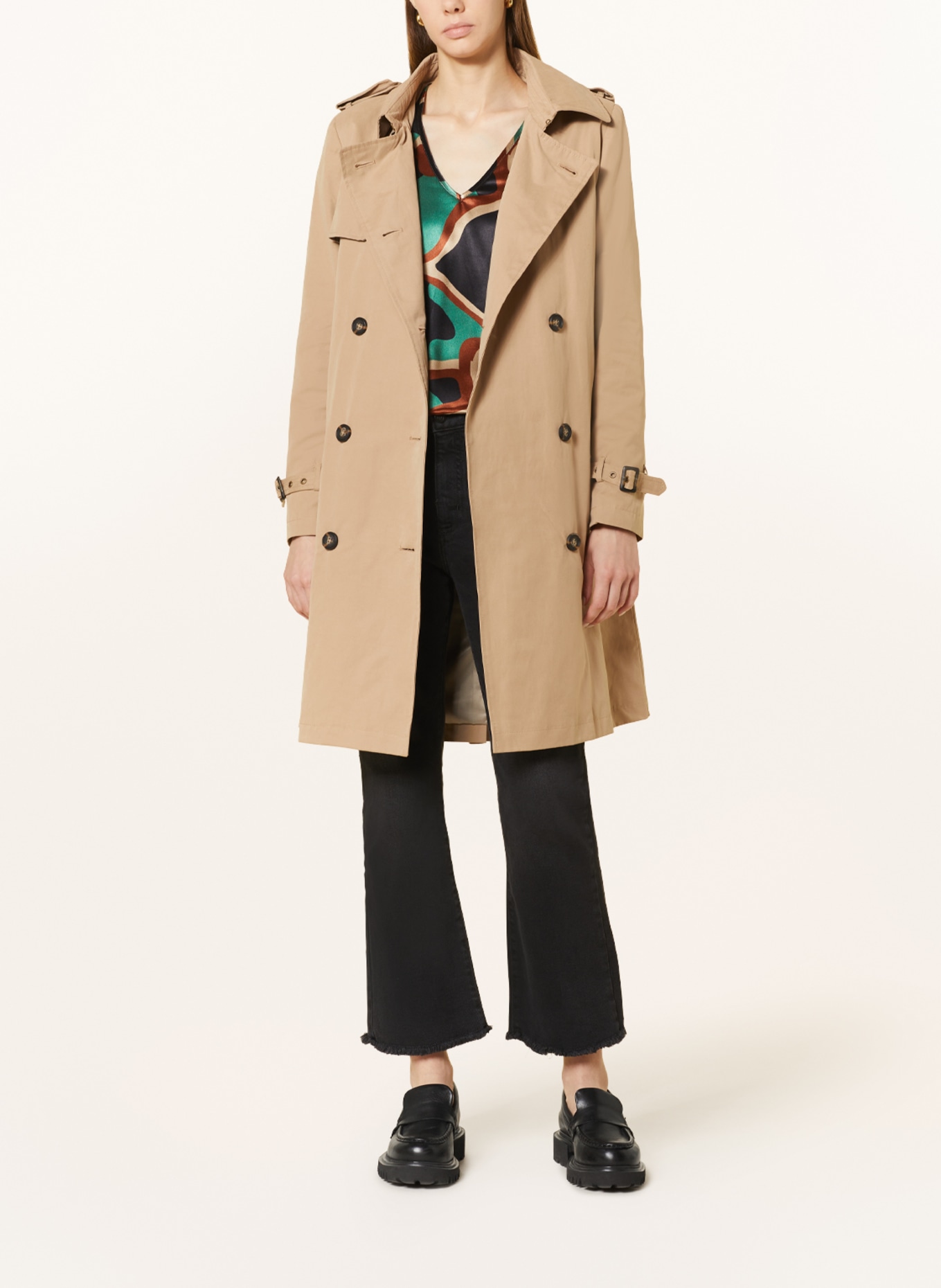 darling harbour Trench coat, Color: CAMEL (Image 2)
