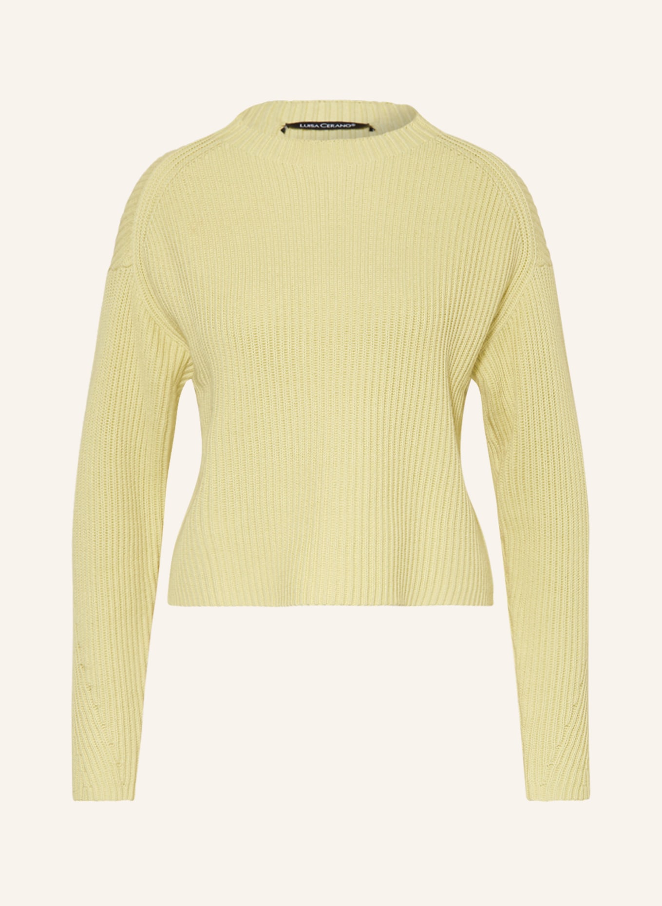 LUISA CERANO Sweater, Color: LIGHT YELLOW (Image 1)