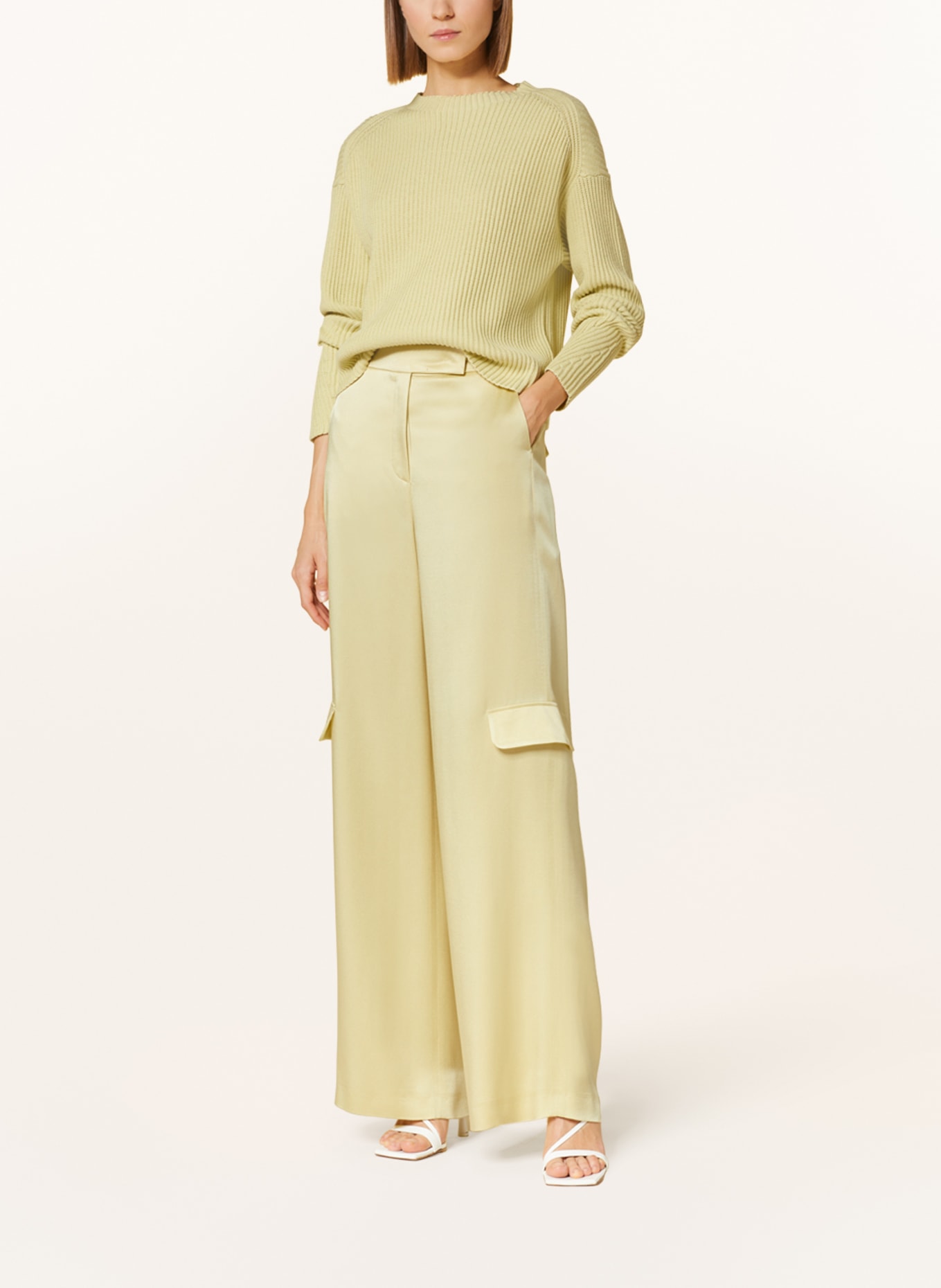 LUISA CERANO Sweater, Color: LIGHT YELLOW (Image 2)