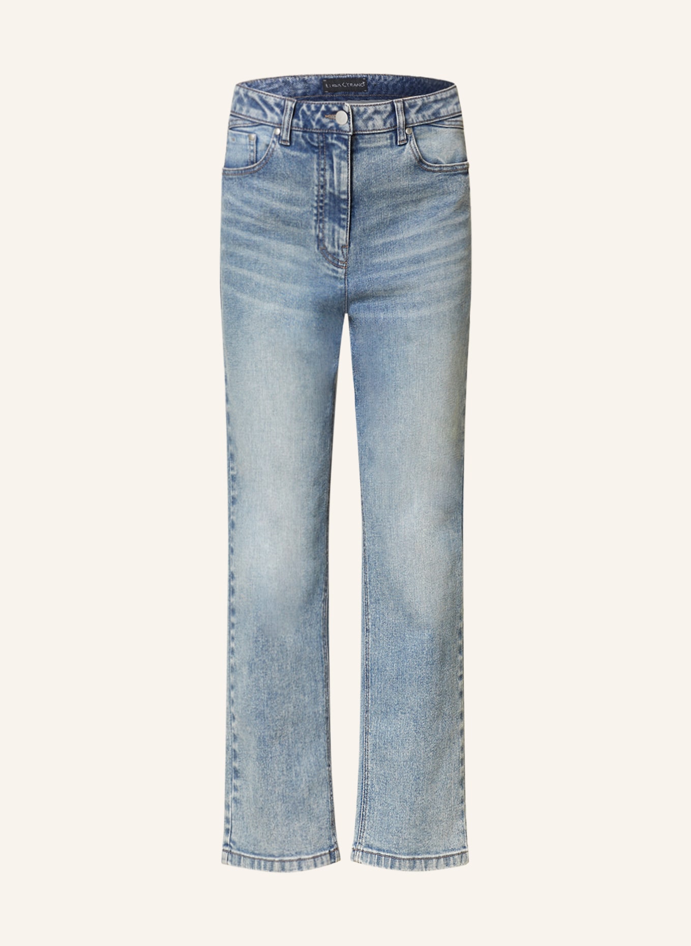 LUISA CERANO Straight Jeans, Farbe: 234 aqua (Bild 1)