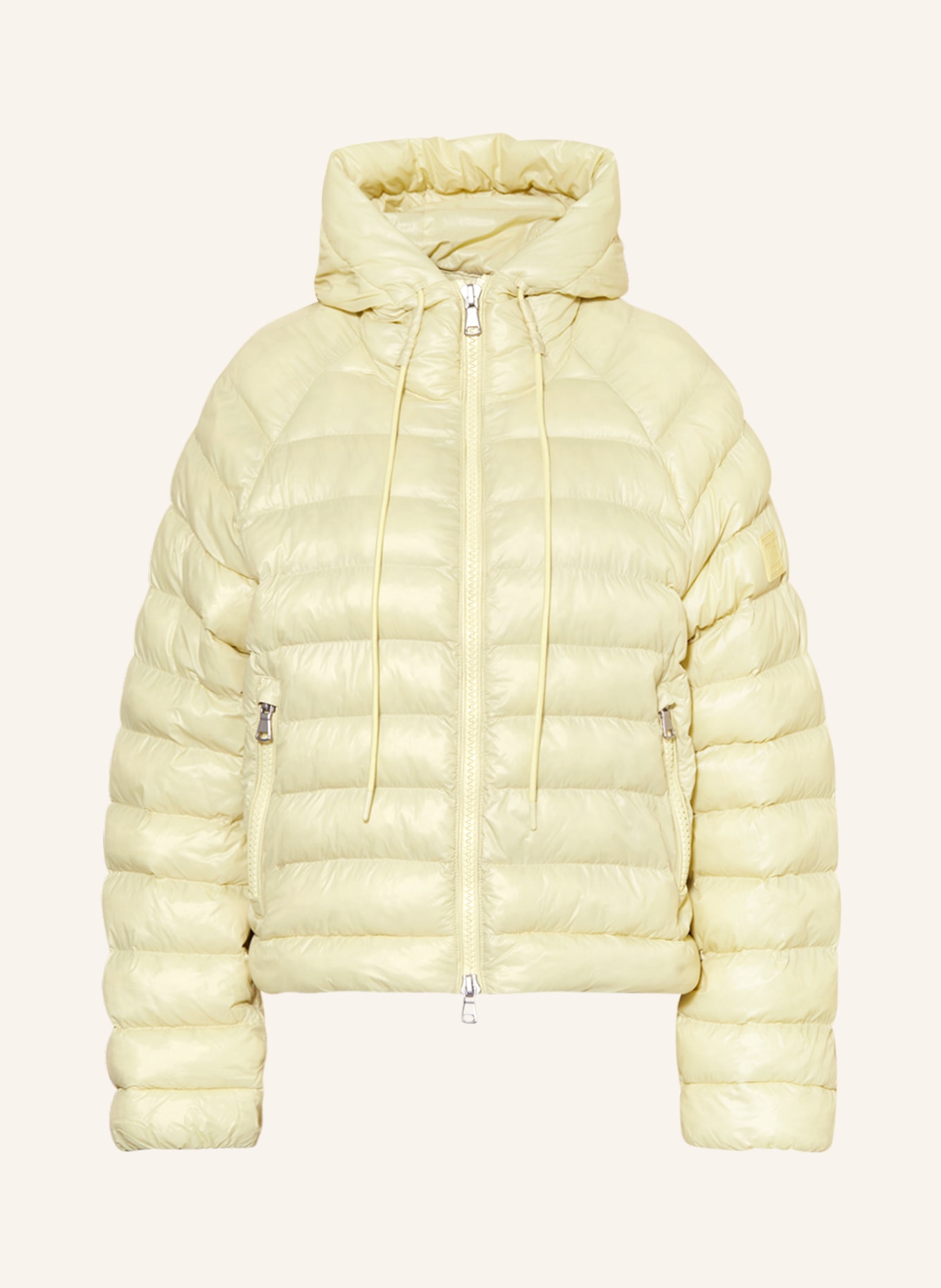 LUISA CERANO Quilted jacket, Color: LIGHT YELLOW (Image 1)