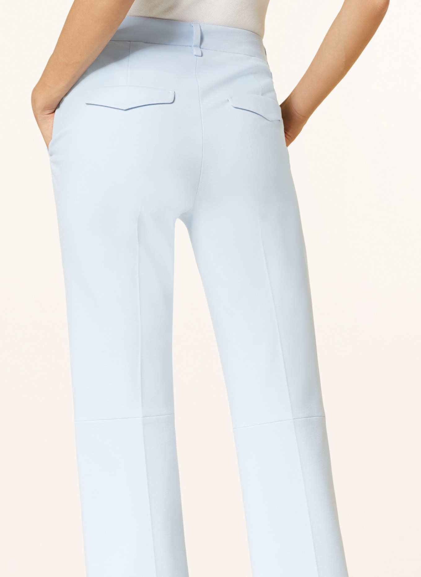 LUISA CERANO Jersey pants, Color: LIGHT BLUE (Image 5)