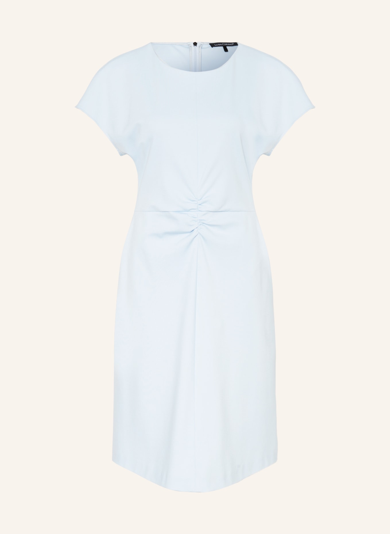 LUISA CERANO Jersey dress, Color: LIGHT BLUE (Image 1)