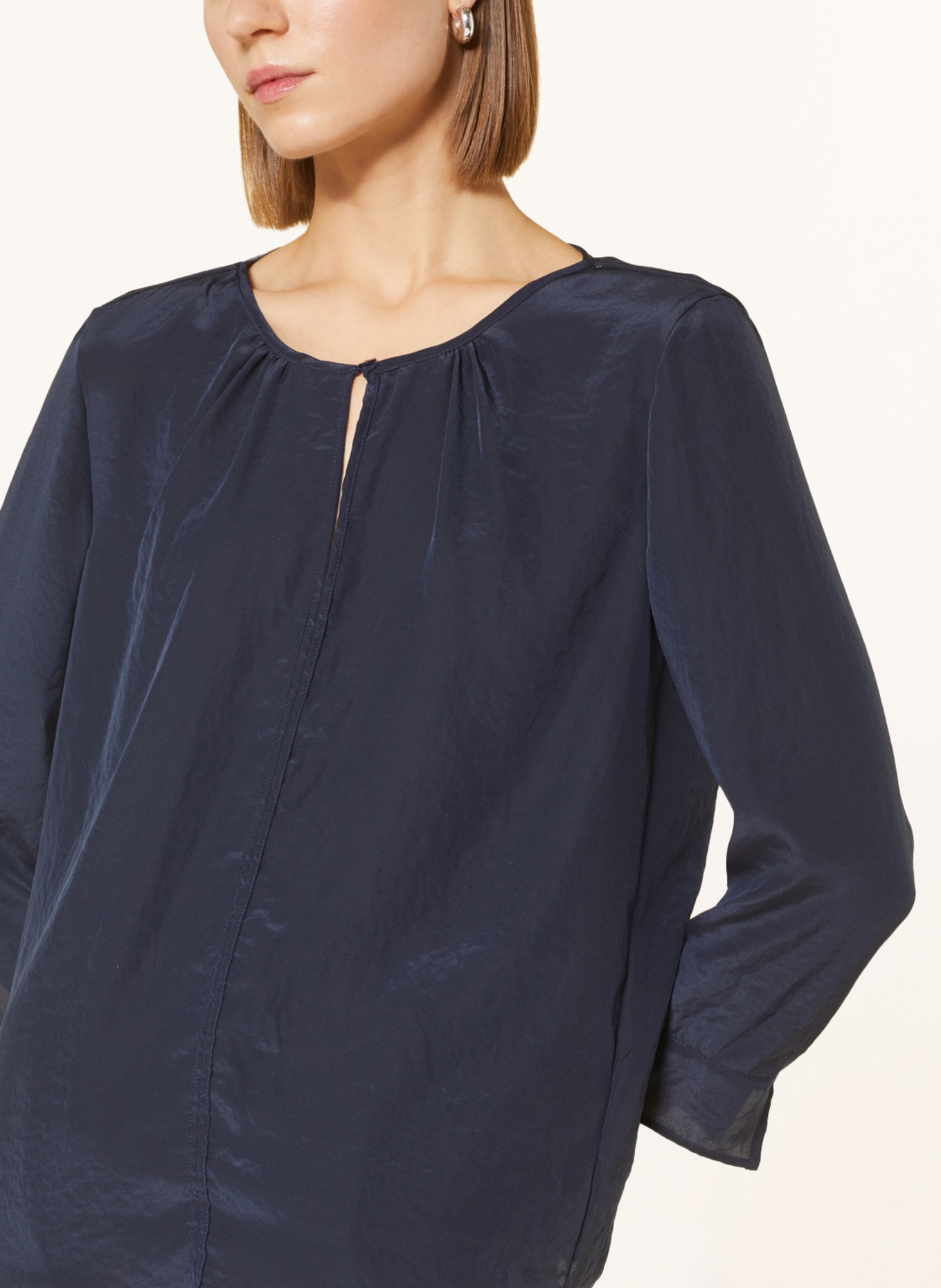 LUISA CERANO Shirt blouse, Color: DARK BLUE (Image 4)