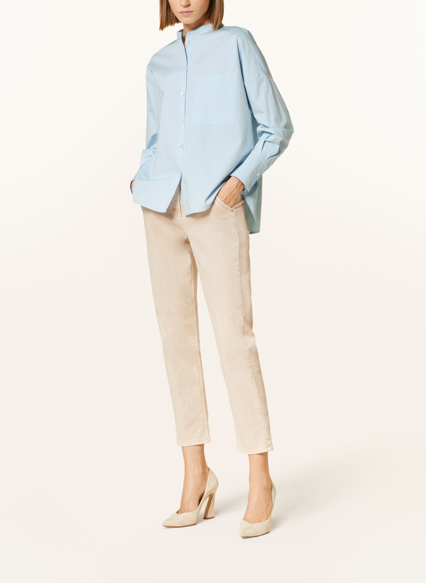 LUISA CERANO Bluse, Farbe: HELLBLAU (Bild 2)