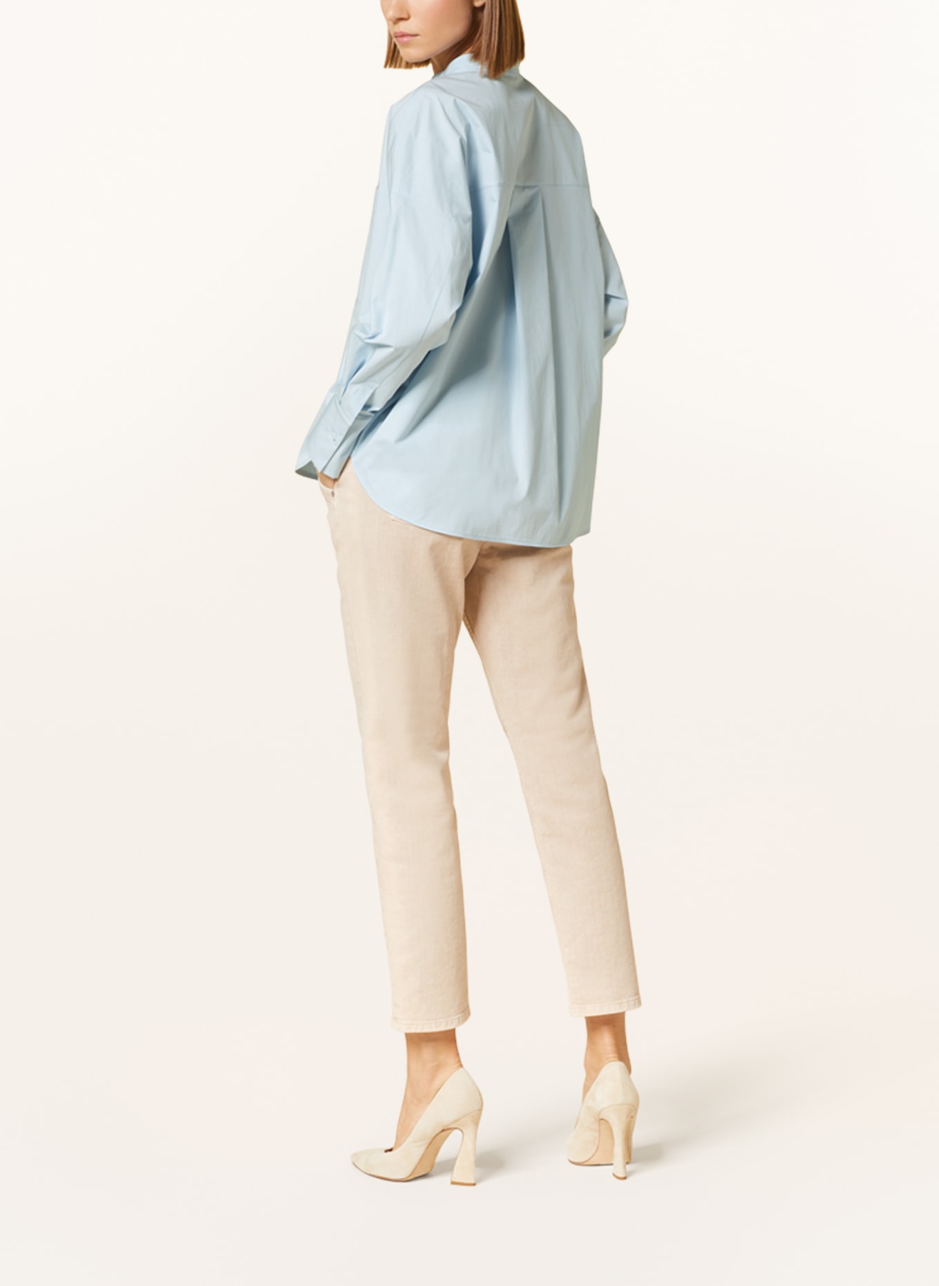 LUISA CERANO Bluse, Farbe: HELLBLAU (Bild 3)