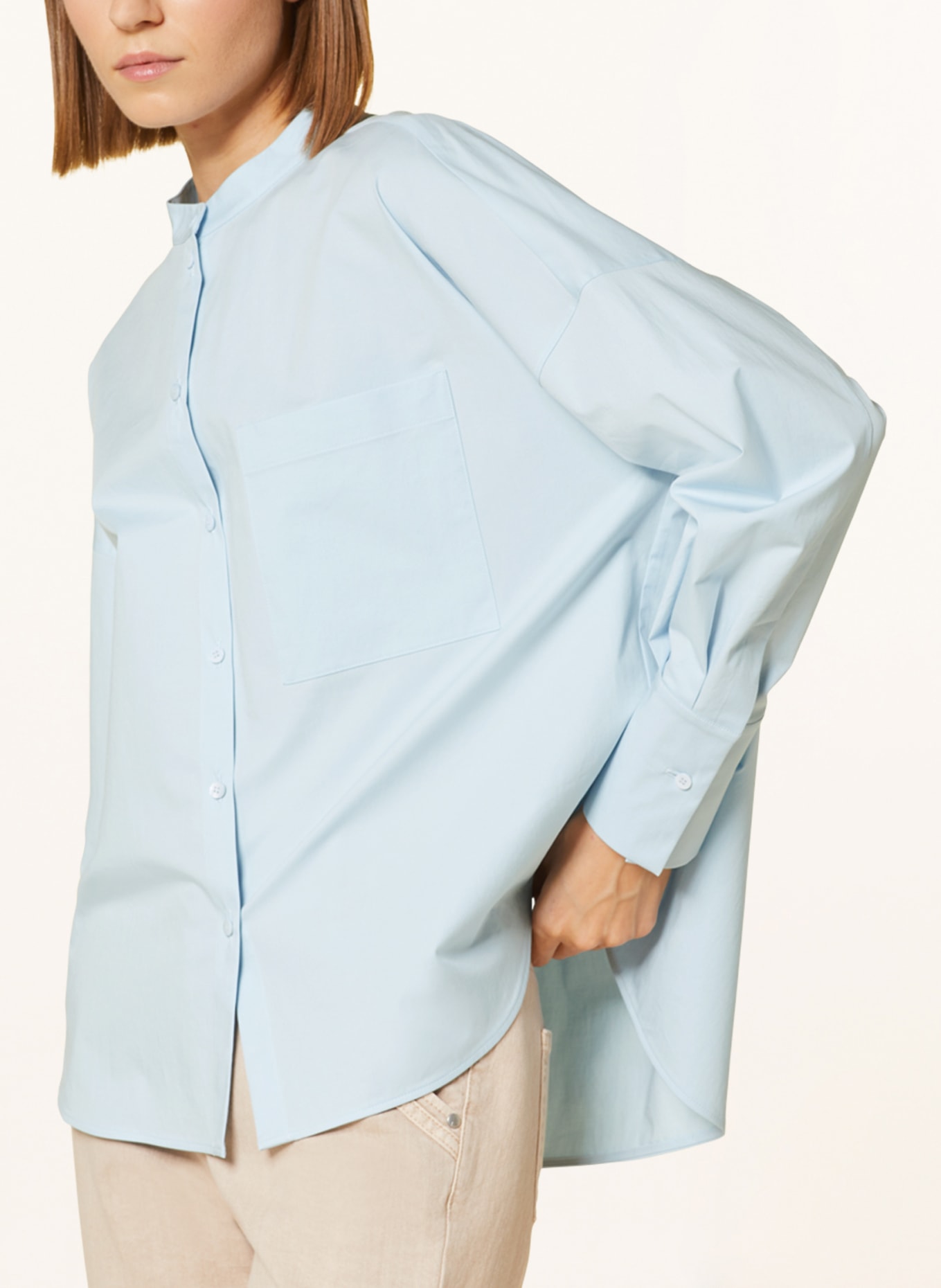 LUISA CERANO Bluse, Farbe: HELLBLAU (Bild 4)