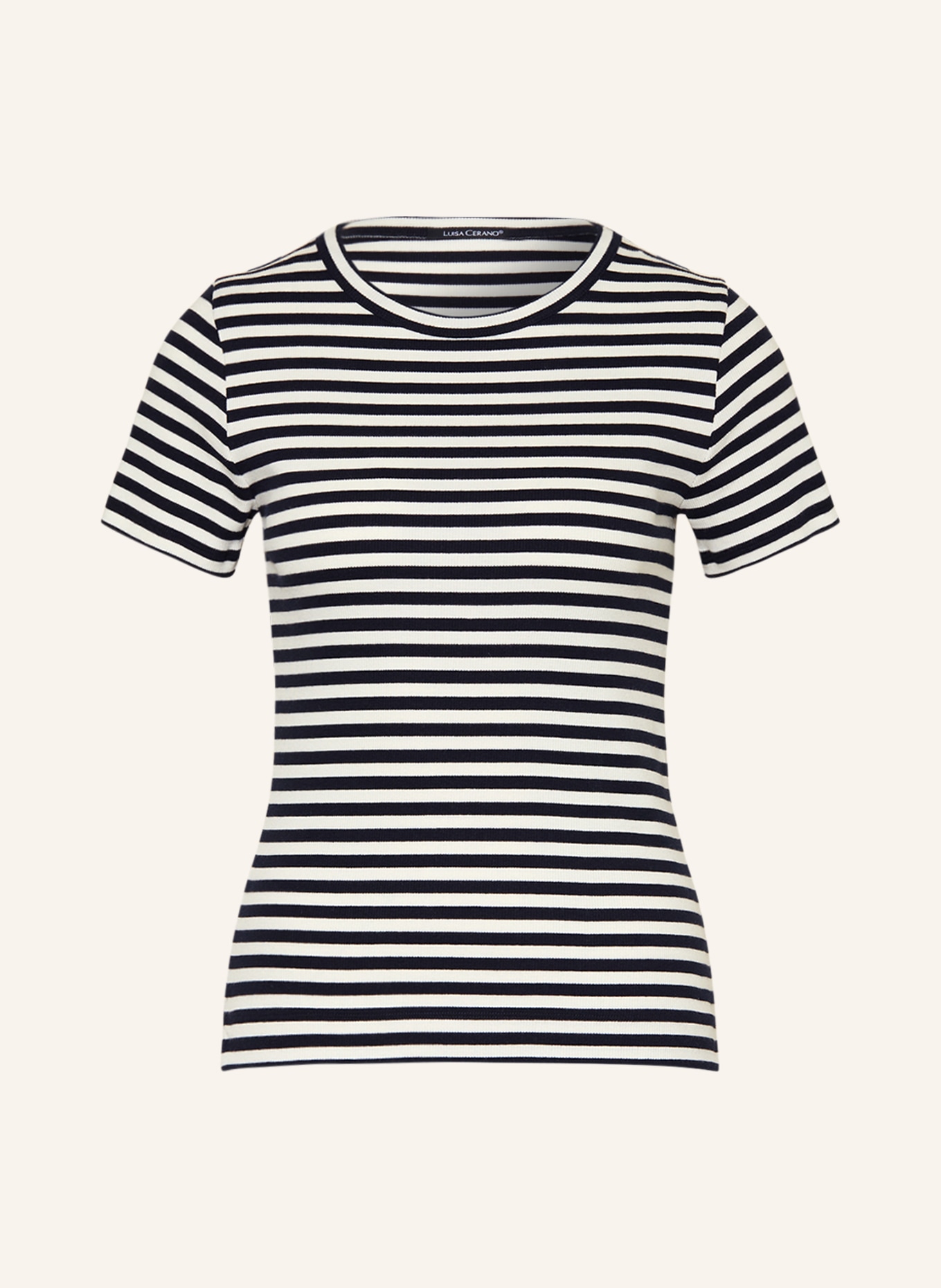 LUISA CERANO T-Shirt, Farbe: DUNKELBLAU/ WEISS (Bild 1)