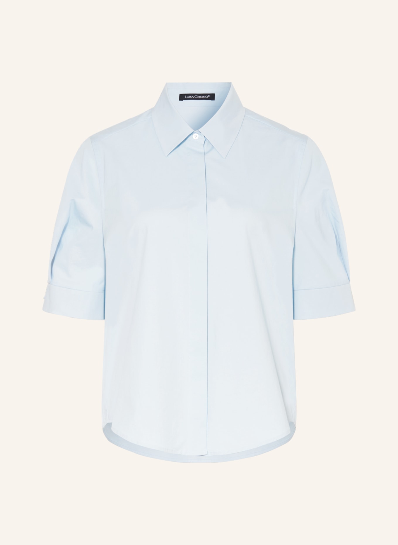 LUISA CERANO Shirt blouse, Color: LIGHT BLUE (Image 1)