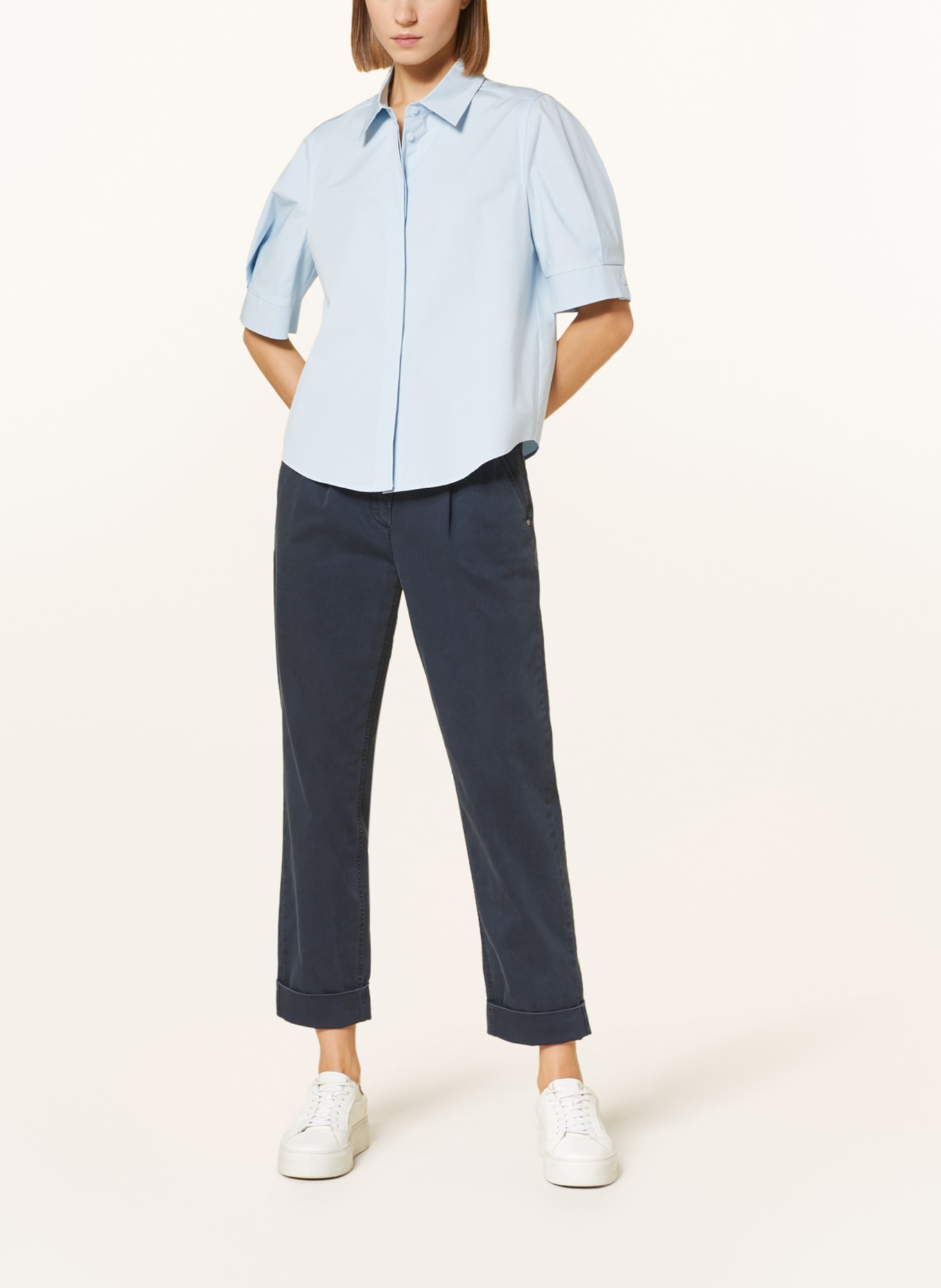 LUISA CERANO Shirt blouse, Color: LIGHT BLUE (Image 2)