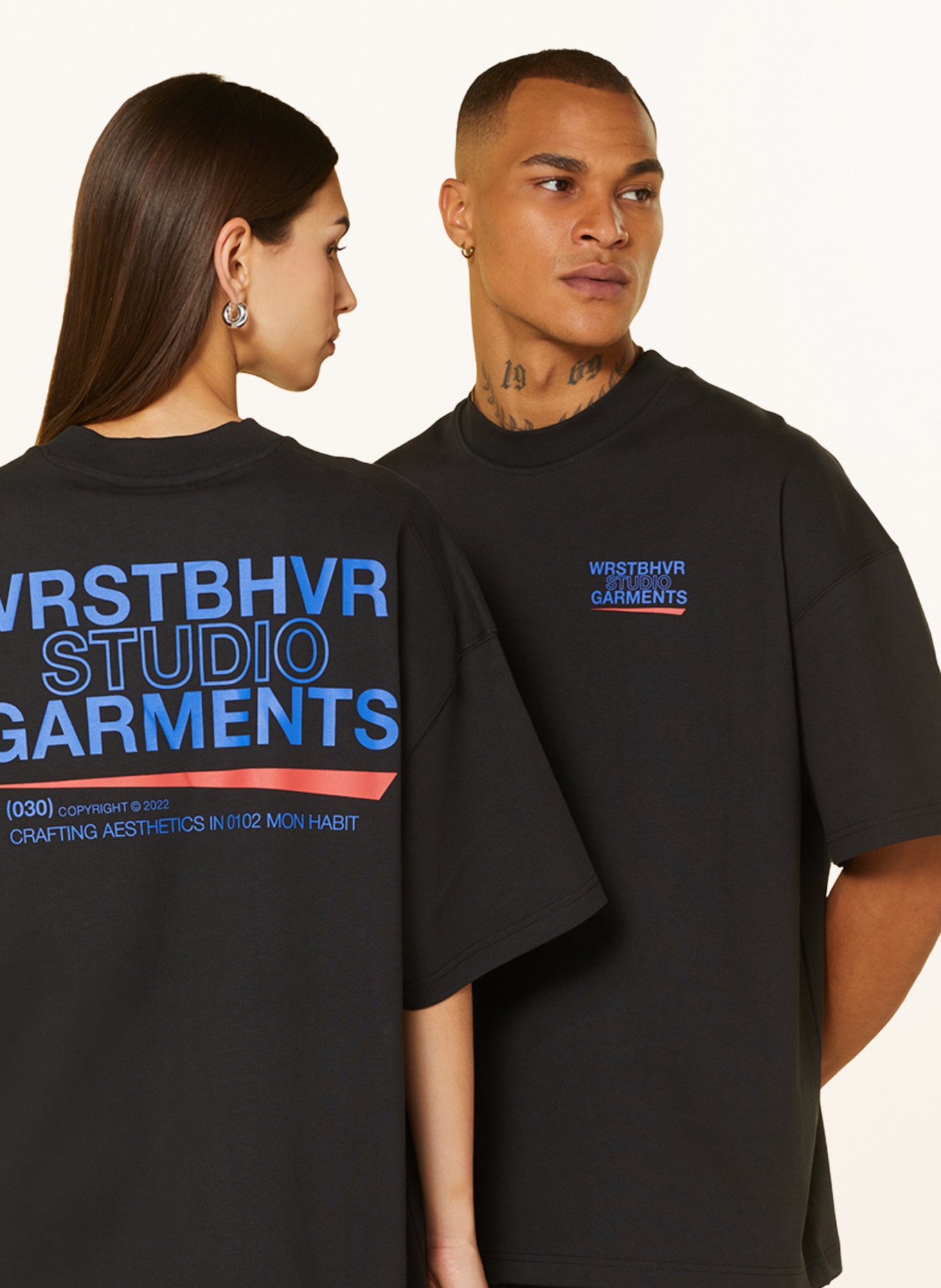 WRSTBHVR T-Shirt DANY, Farbe: SCHWARZ (Bild 4)