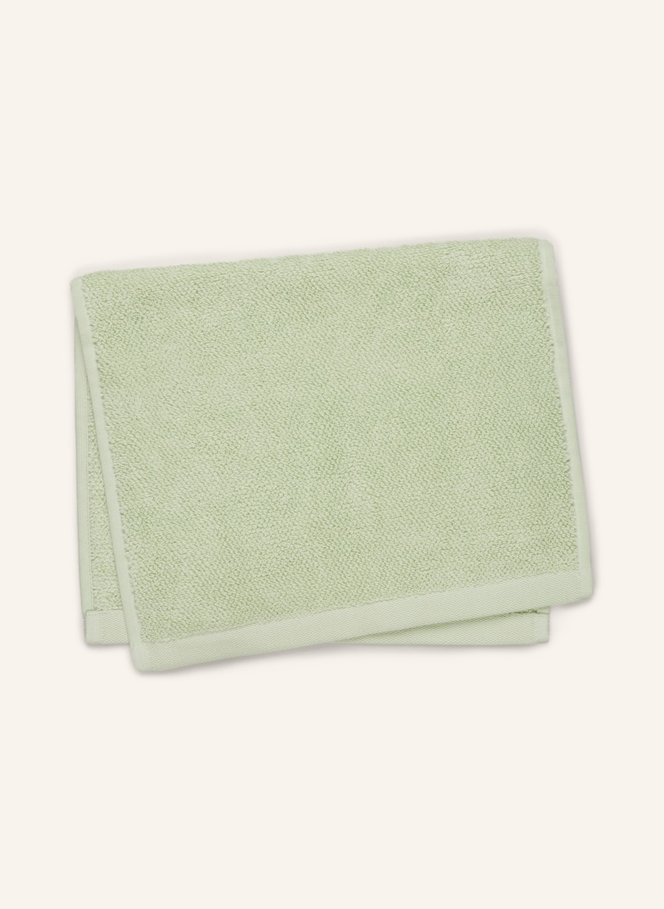 Marc O'Polo Guest towel TIMELESS, Color: LIGHT GREEN (Image 2)