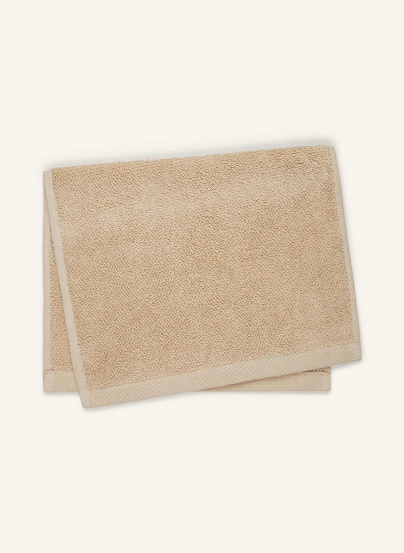Marc O'Polo Guest towel TIMELESS, Color: BEIGE (Image 2)