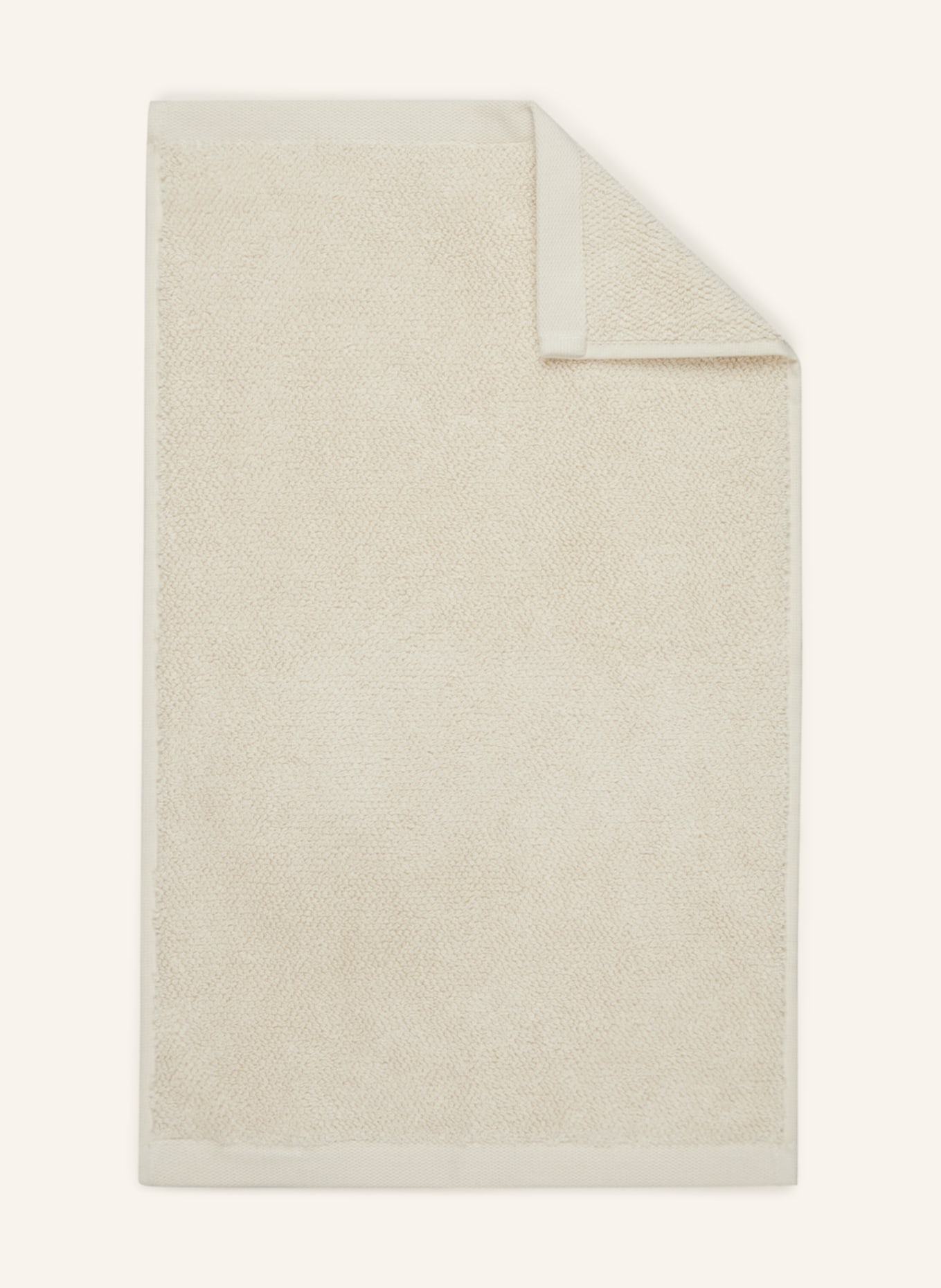 Marc O'Polo Guest towel TIMELESS, Color: CREAM (Image 1)