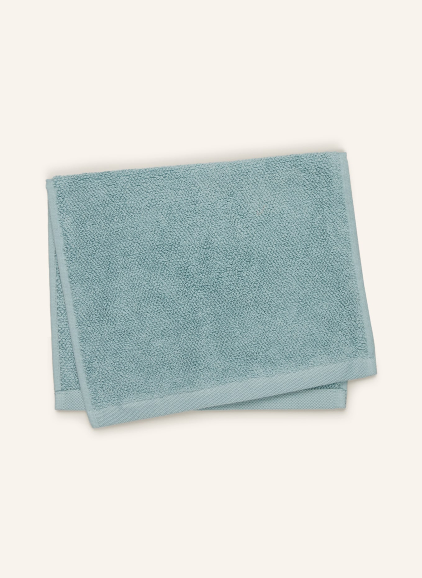 Marc O'Polo Guest towel TIMELESS, Color: TURQUOISE (Image 2)
