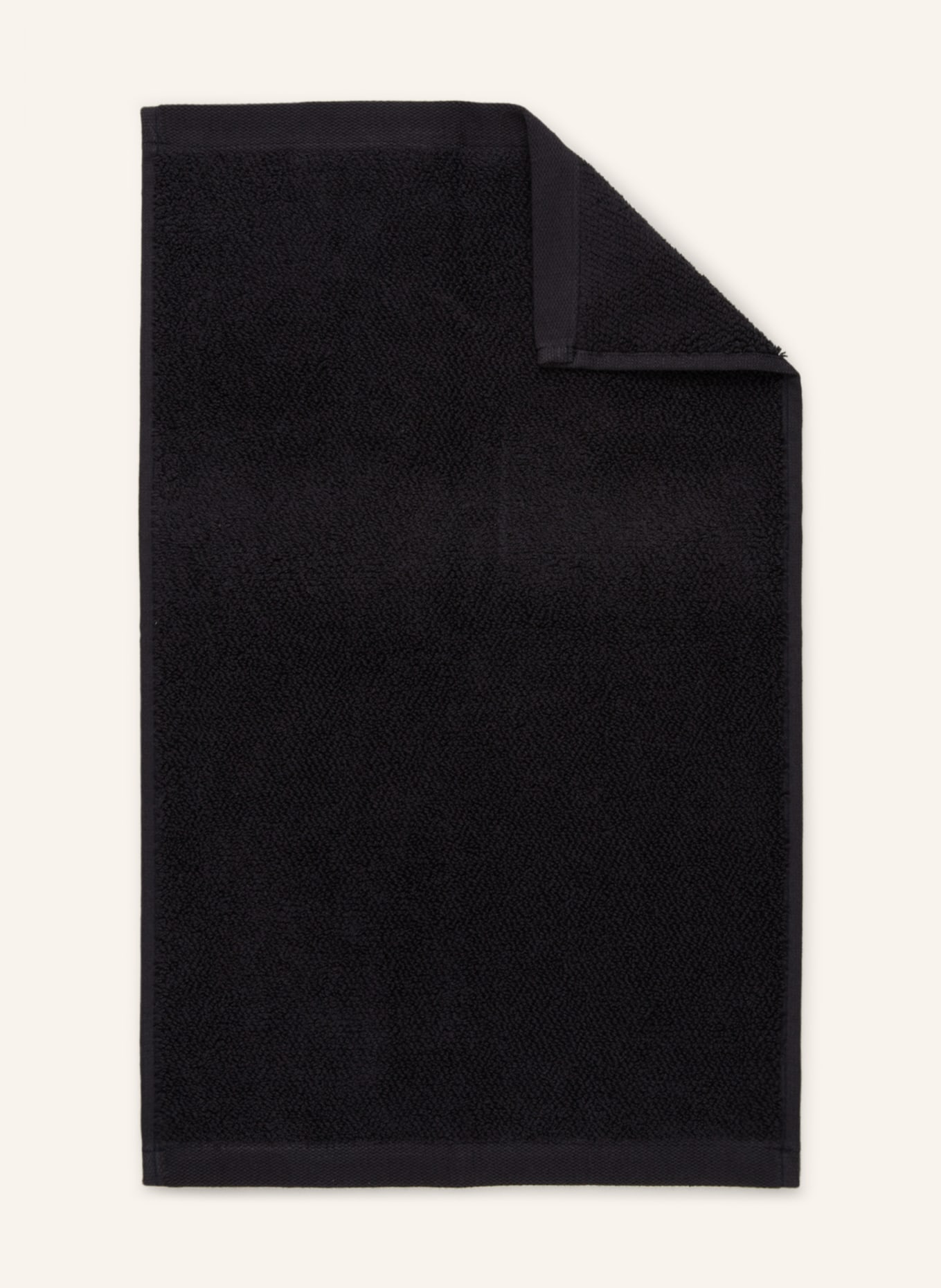 Marc O'Polo Guest towel TIMELESS, Color: DARK BLUE (Image 1)