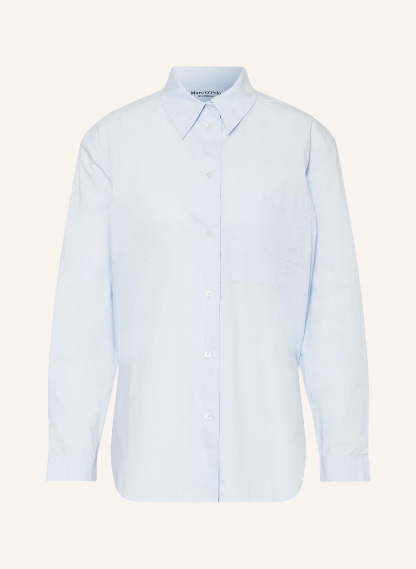 Marc O'Polo Shirt blouse, Color: LIGHT BLUE (Image 1)