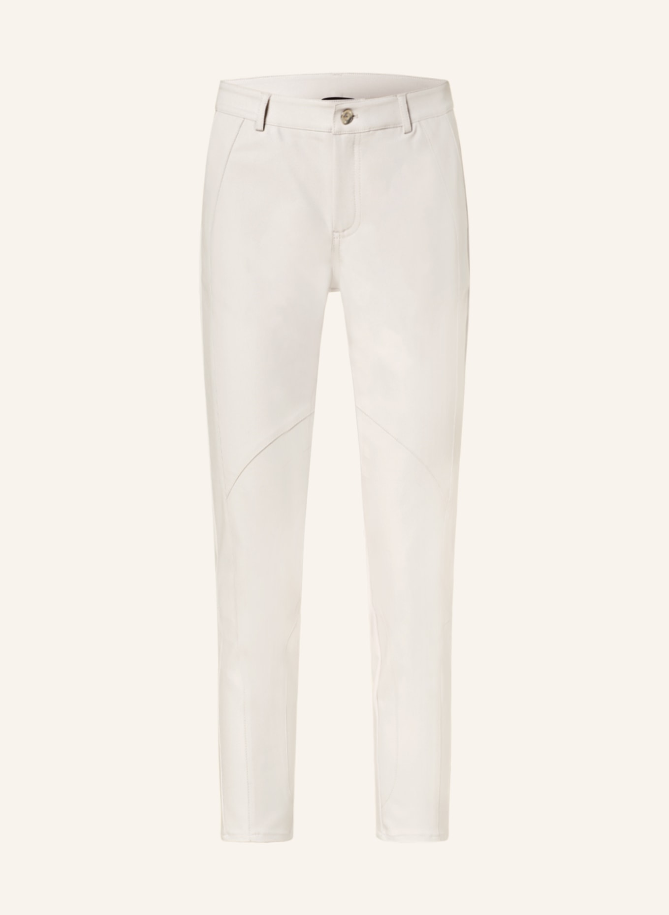 monari 7/8 trousers made of jersey, Color: CREAM (Image 1)