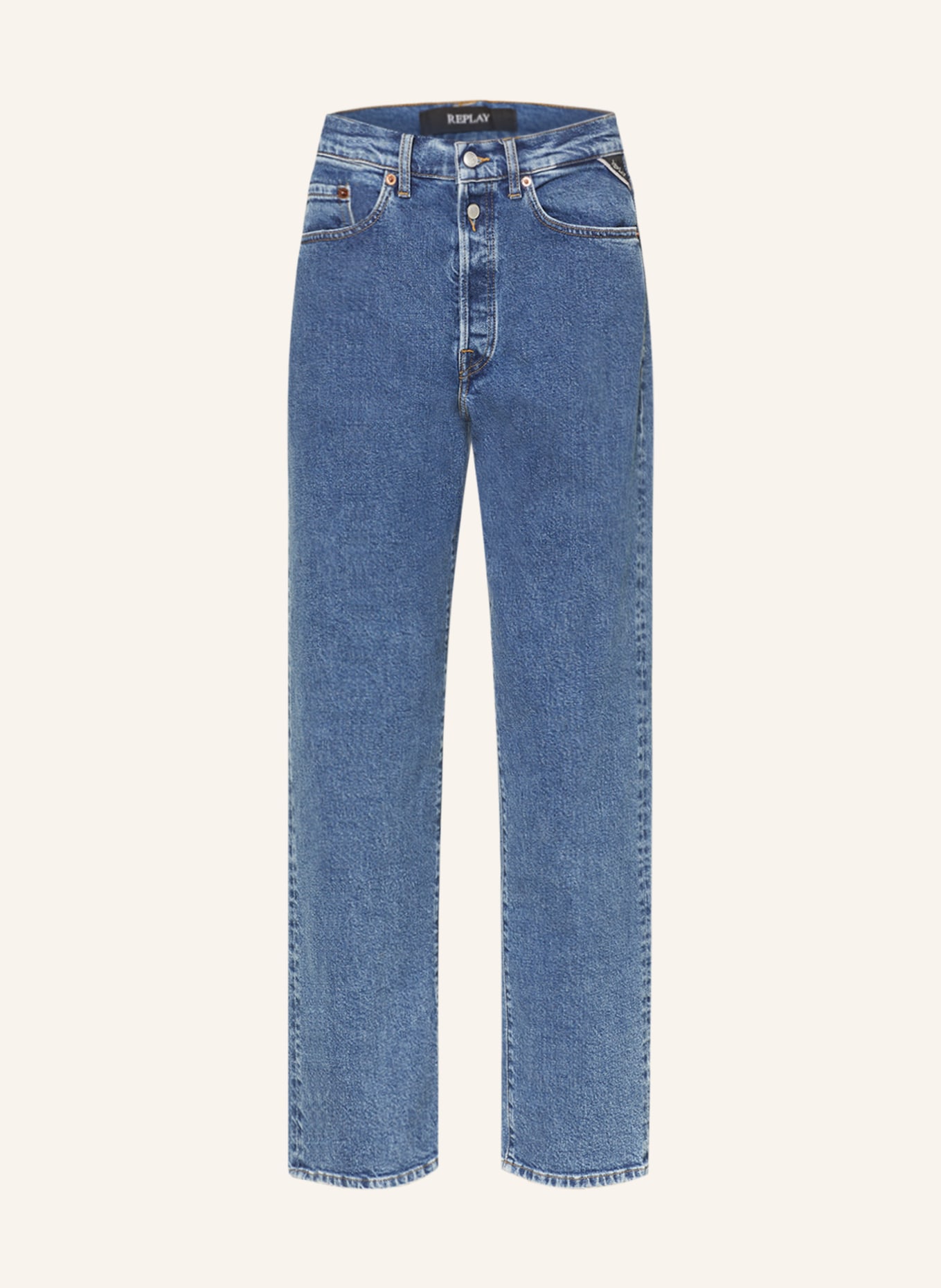 REPLAY Straight Jeans W9Z1, Farbe: 009 MEDIUM BLUE (Bild 1)