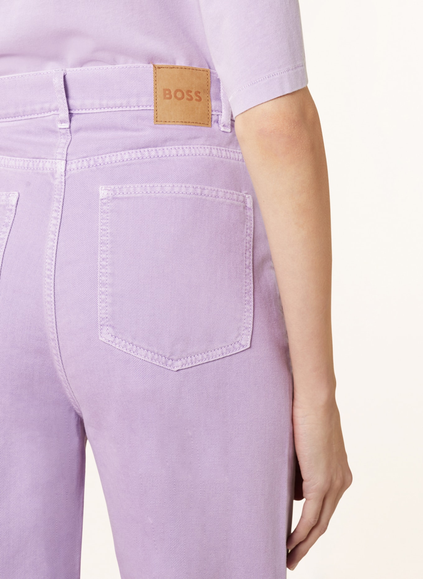 BOSS Straight Jeans TOLA, Farbe: 548 OPEN PURPLE (Bild 5)
