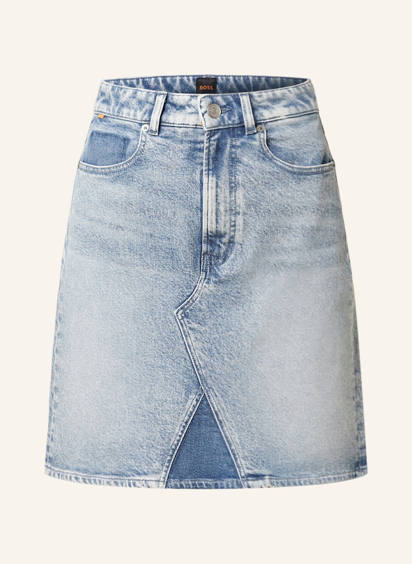 BOSS Spódnica jeansowa, Kolor: 447 TURQUOISE/AQUA (Obrazek 1)