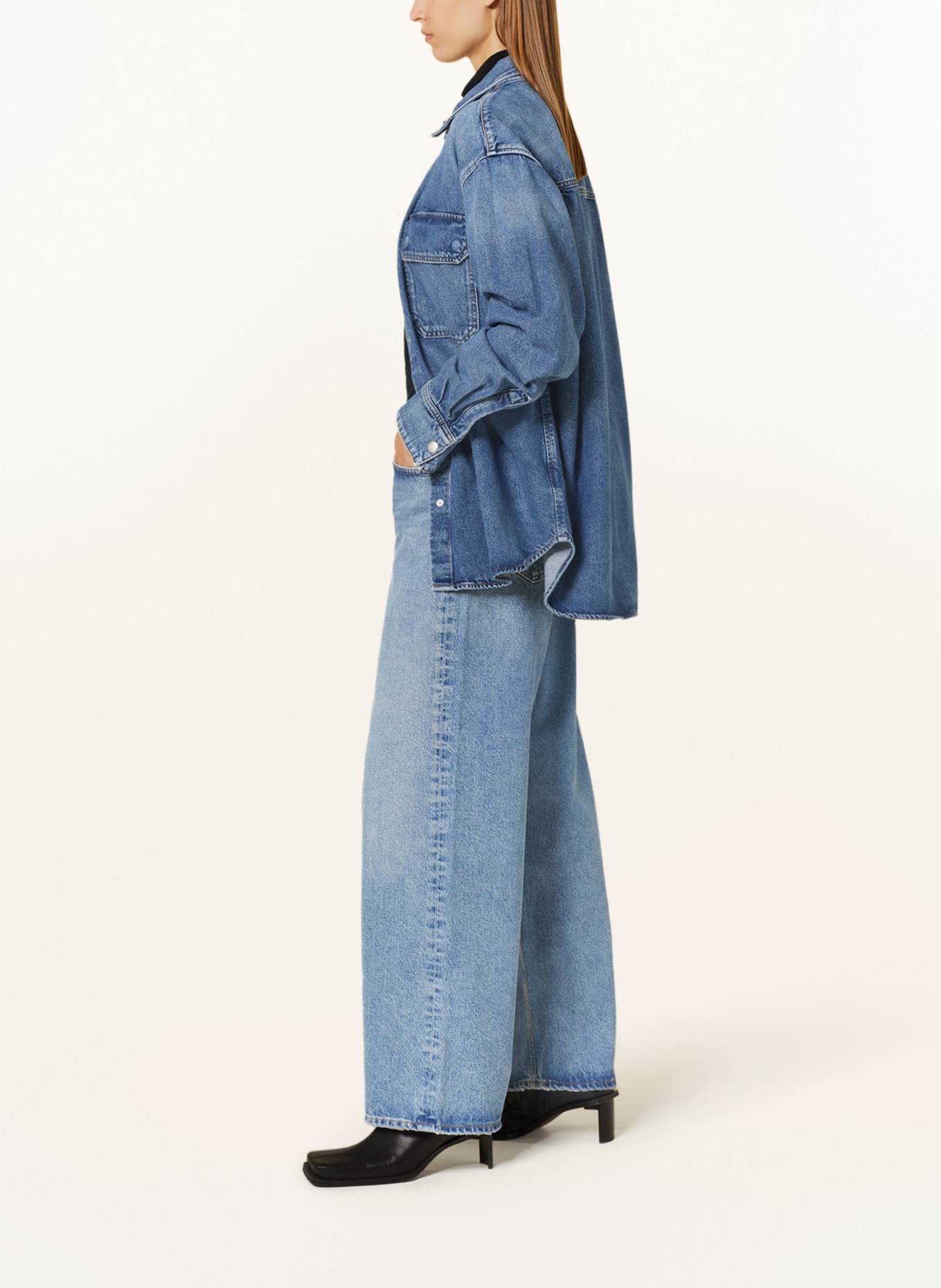 AGOLDE Jeans CLARA, Farbe: signal med clean vint ind (Bild 4)