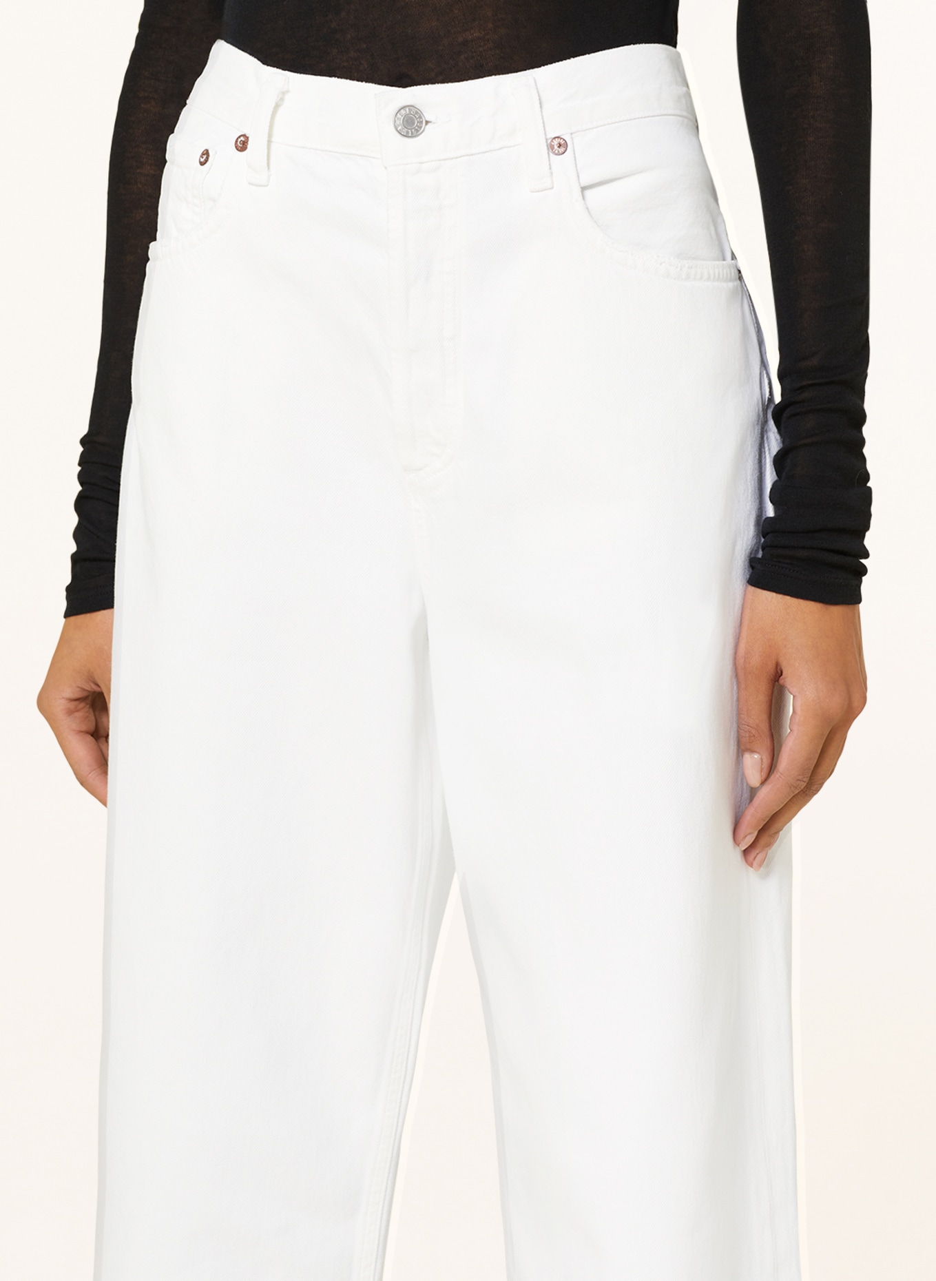 AGOLDE Jeans, Color: WHITE (Image 5)