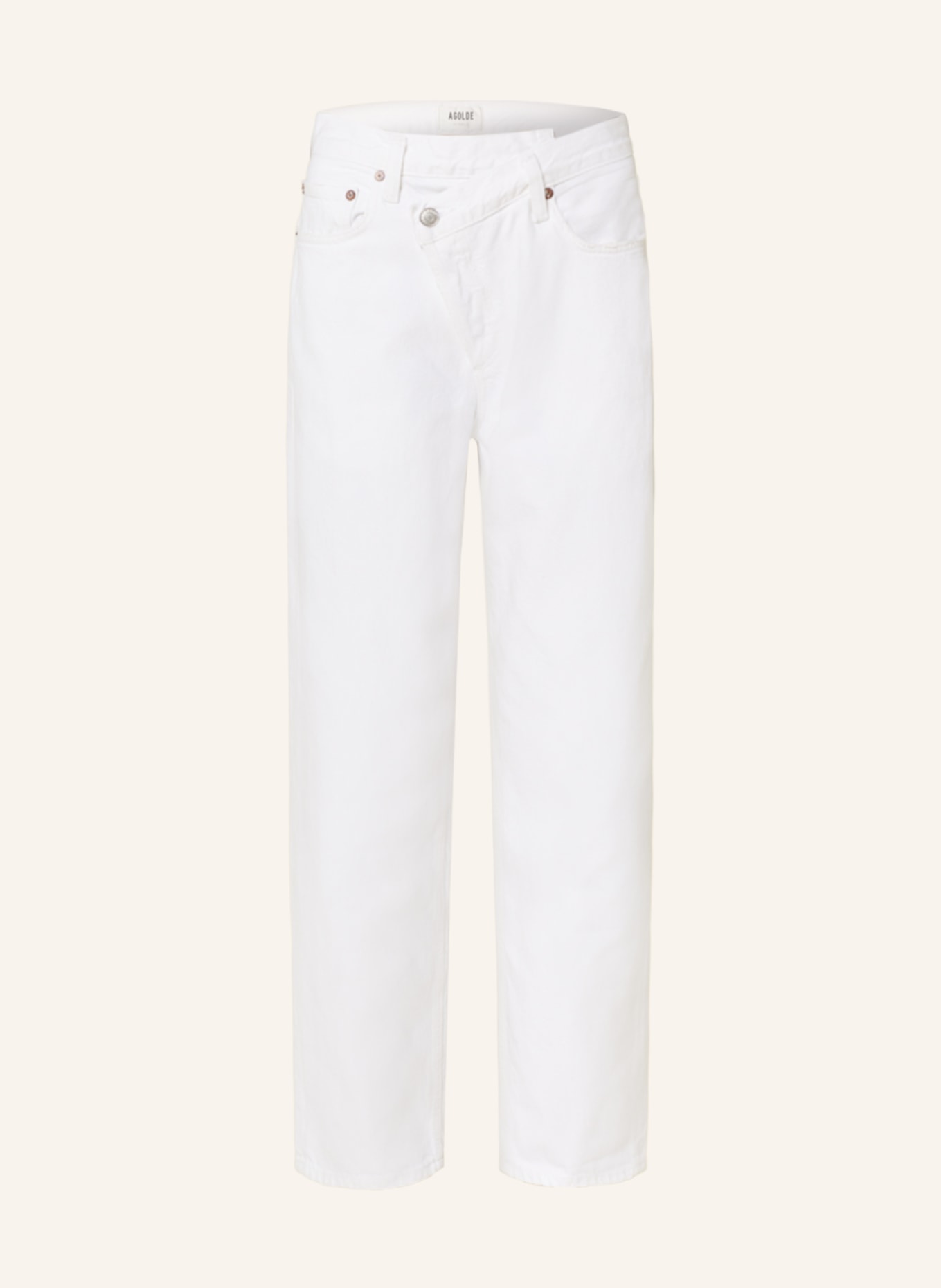 AGOLDE Jeans CRISS CROSS, Color: WHITE (Image 1)