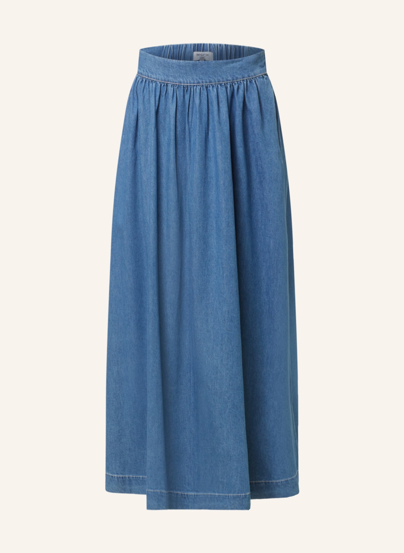 MSCH COPENHAGEN Spódnica jeansowa MSCHSHAYLA, Kolor: MID BLUE (Obrazek 1)