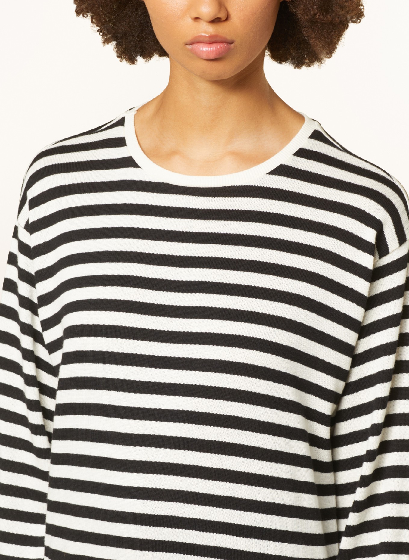 MSCH COPENHAGEN Sweater MSCHBAHARA, Color: BLACK/ WHITE (Image 4)