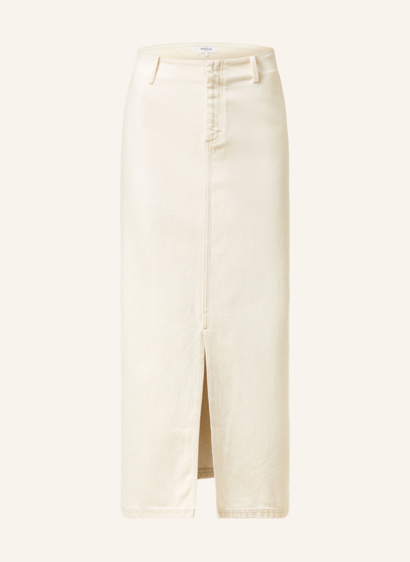 MSCH COPENHAGEN Spódnica jeansowa MSCHPHELINA, Kolor: OATMEAL (Obrazek 1)