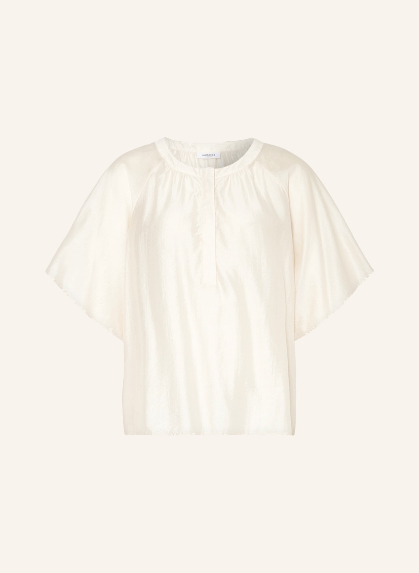 MSCH COPENHAGEN Shirt blouse MSCHVARSHA ROMINA, Color: CREAM (Image 1)