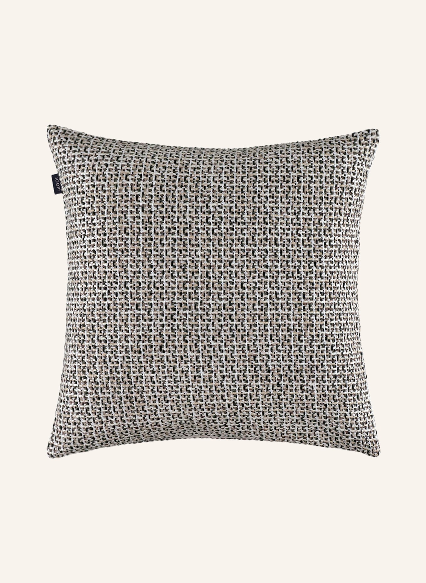 JOOP! Decorative cushion cover JOOP! GRAND with glitter thread, Color: DARK GRAY/ WHITE/ BEIGE (Image 2)