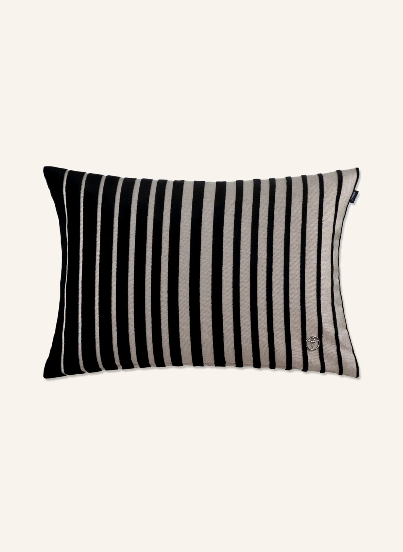 JOOP! Decorative cushion cover JOOP! SHUTTER, Color: BLACK (Image 1)