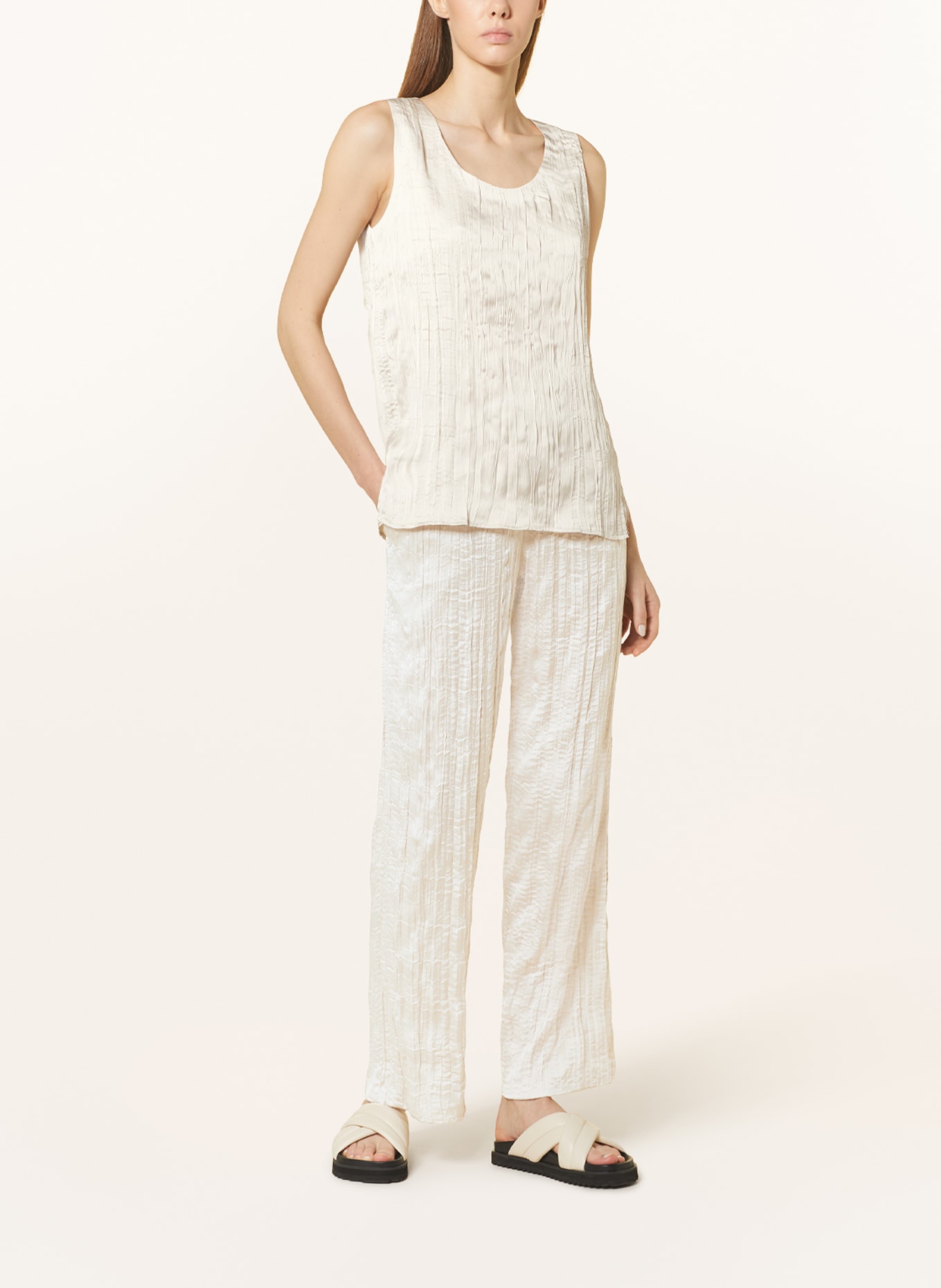 darling harbour Trousers, Color: BEIGE (Image 2)