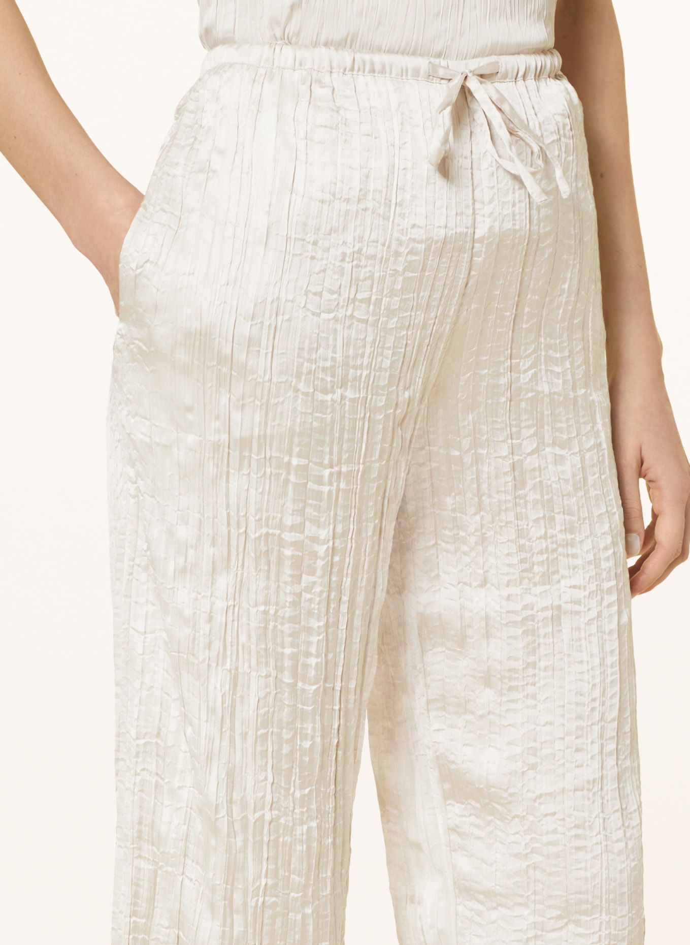 darling harbour Trousers, Color: BEIGE (Image 5)