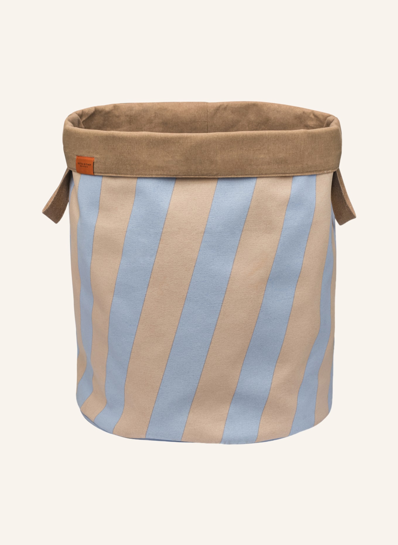 METTE DITMER Laundry basket NOVA ARTE, Color: LIGHT BLUE/ LIGHT ORANGE (Image 2)