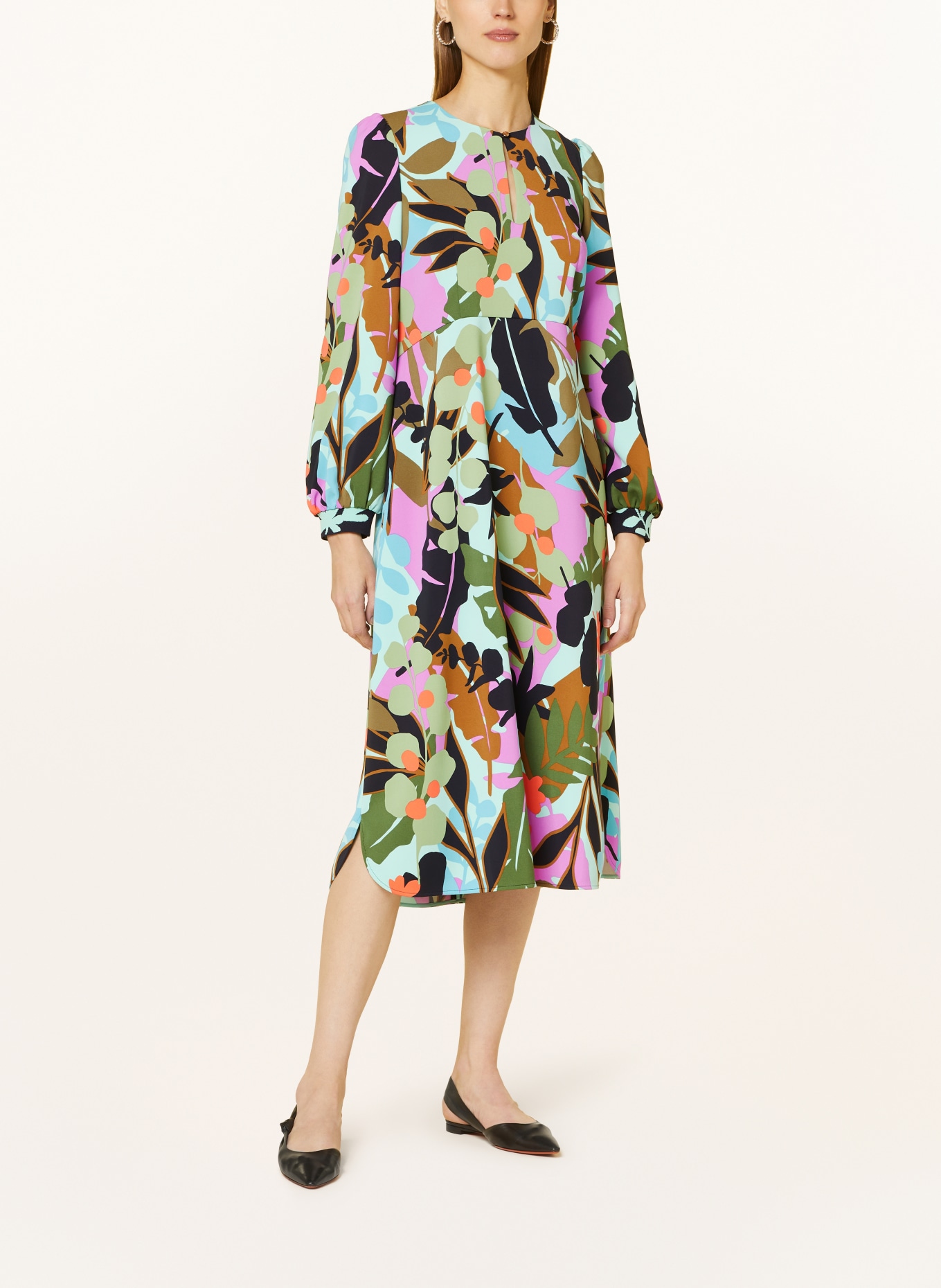 MARC CAIN Dress, Color: 562 soft malachite (Image 2)