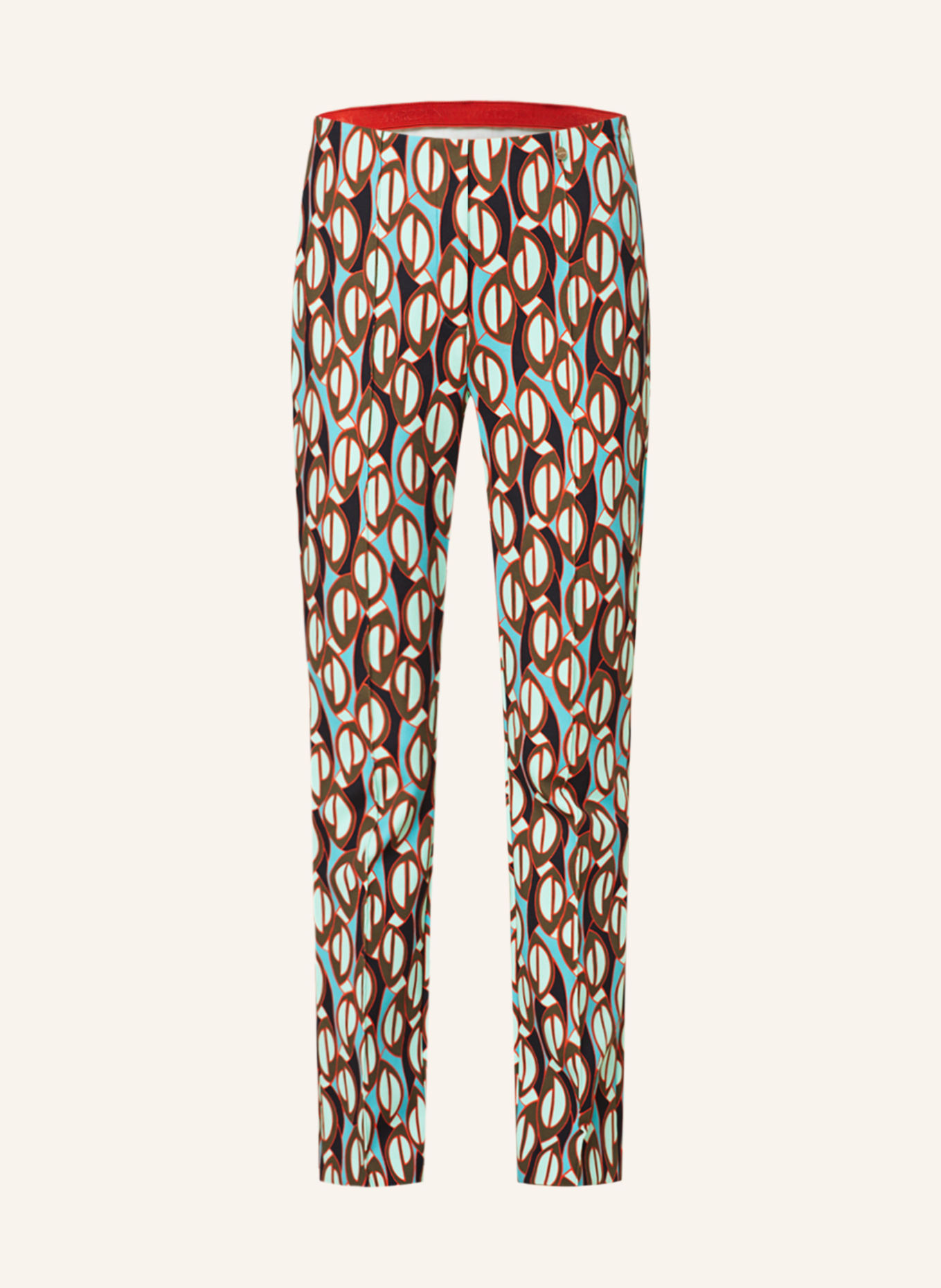MARC CAIN Trousers FREDERICA, Color: 562 soft malachite (Image 1)