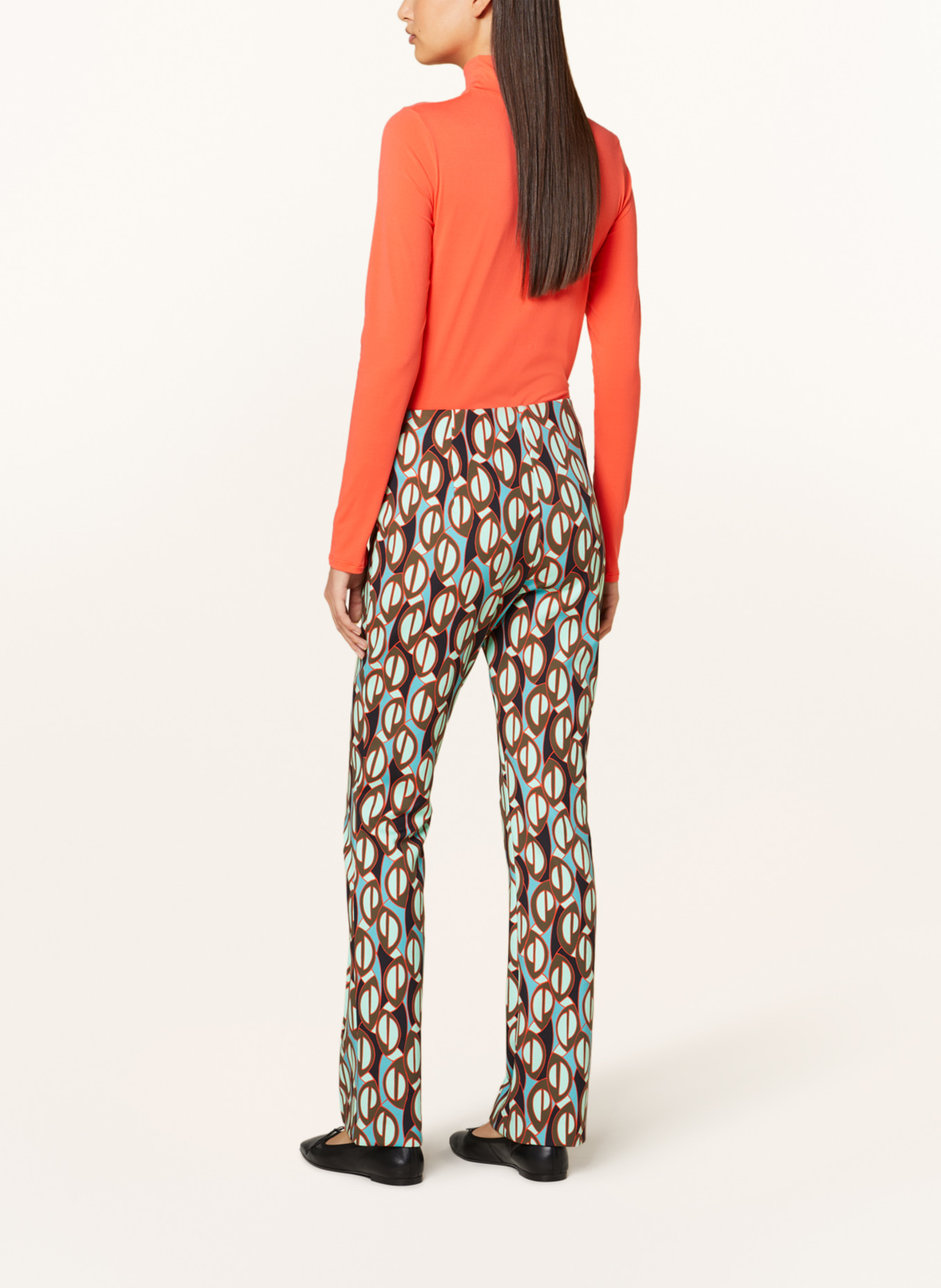 MARC CAIN Trousers FREDERICA, Color: 562 soft malachite (Image 3)