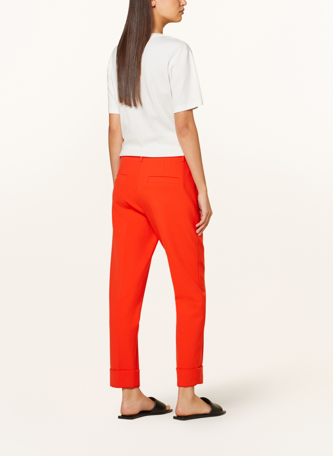 MARC CAIN Trousers FORDON, Color: 223 bright tomato (Image 3)
