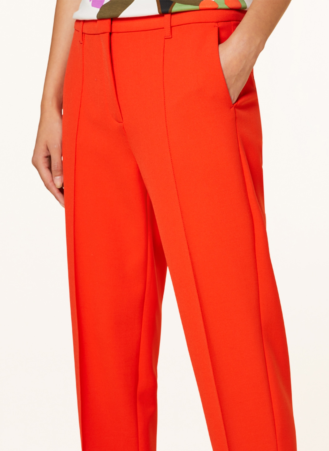 MARC CAIN Trousers FORDON, Color: 223 bright tomato (Image 5)