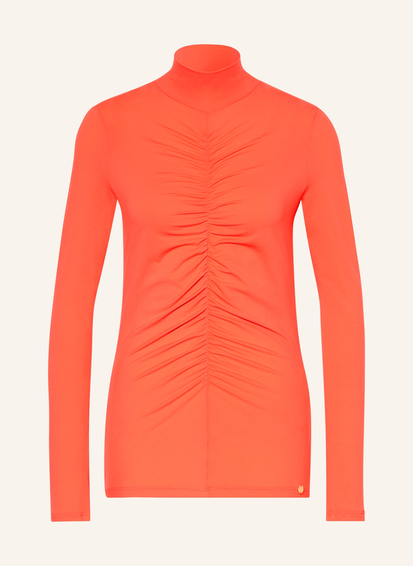 MARC CAIN Long sleeve shirt, Color: 223 bright tomato (Image 1)