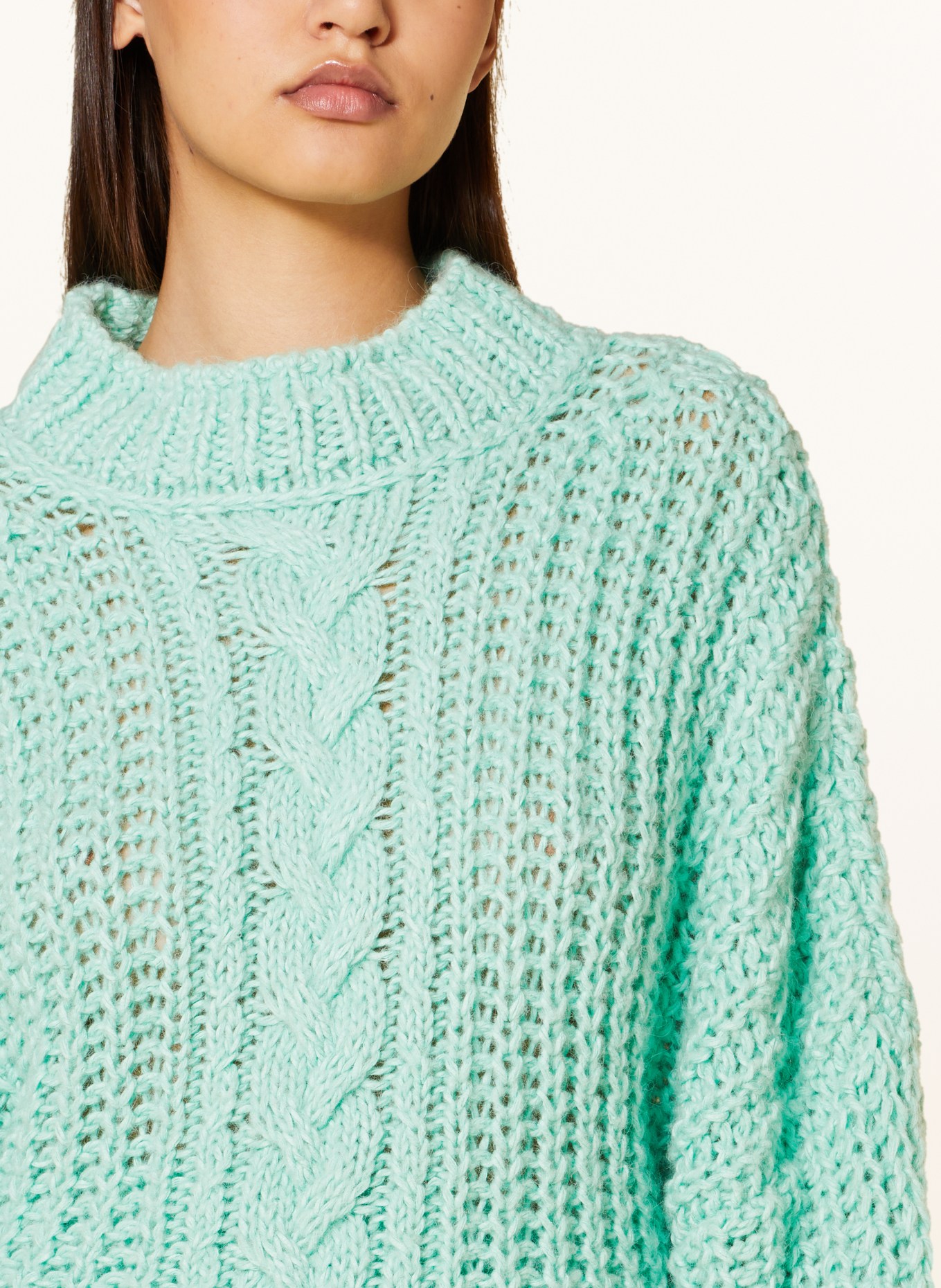 MARC CAIN Sweater, Color: 562 soft malachite (Image 4)