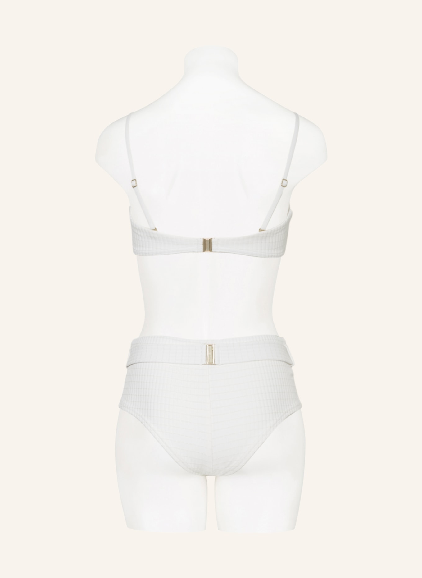 ZIMMERMANN Bandeau bikini ALIGHT, Color: WHITE (Image 3)