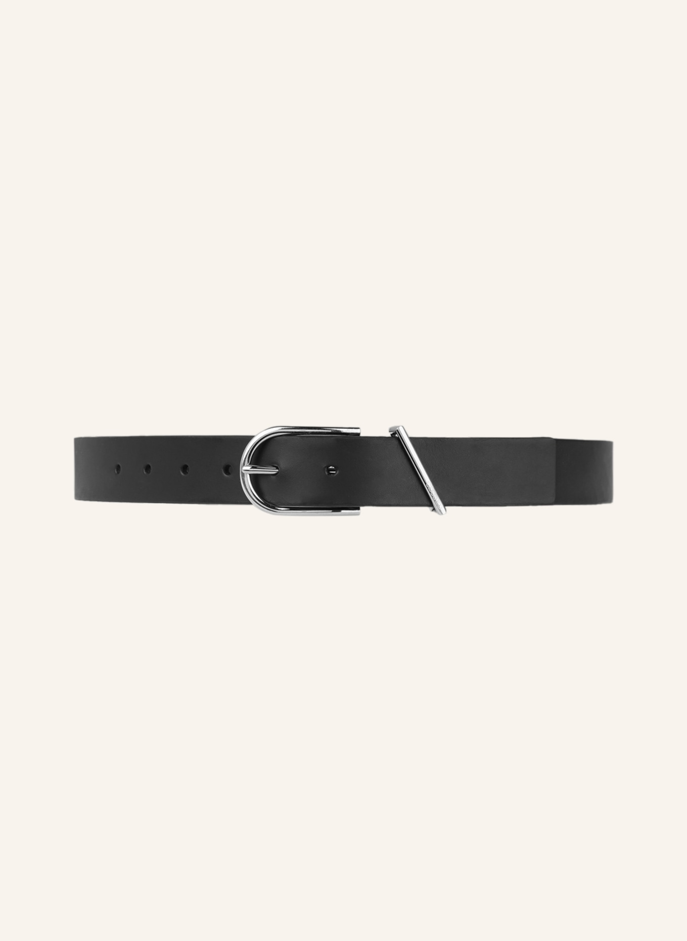 CLOSED Leather belt, Color: BLACK (Image 2)
