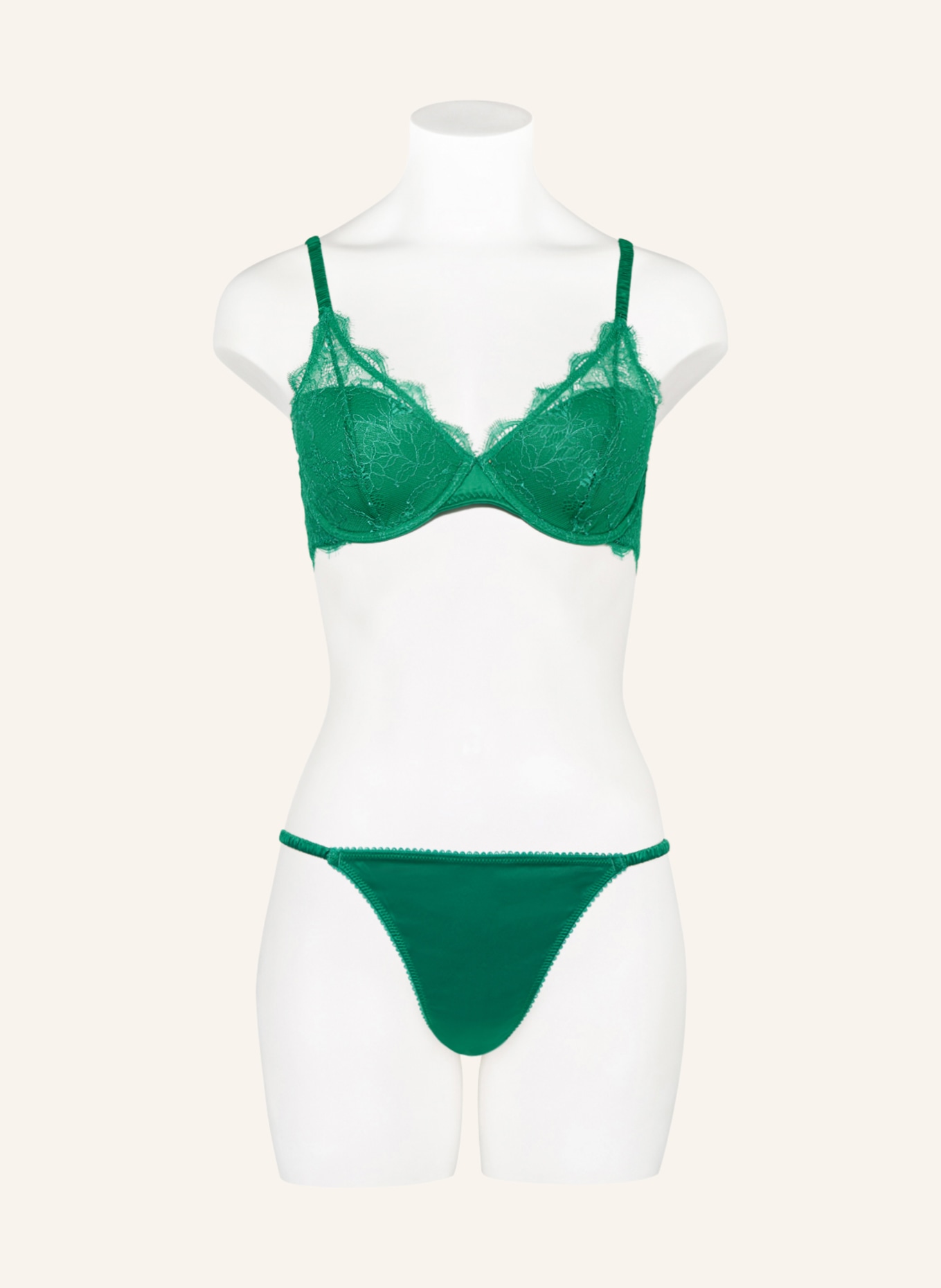 LOVE Stories Molded cup bra GWYNETH, Color: GREEN (Image 2)